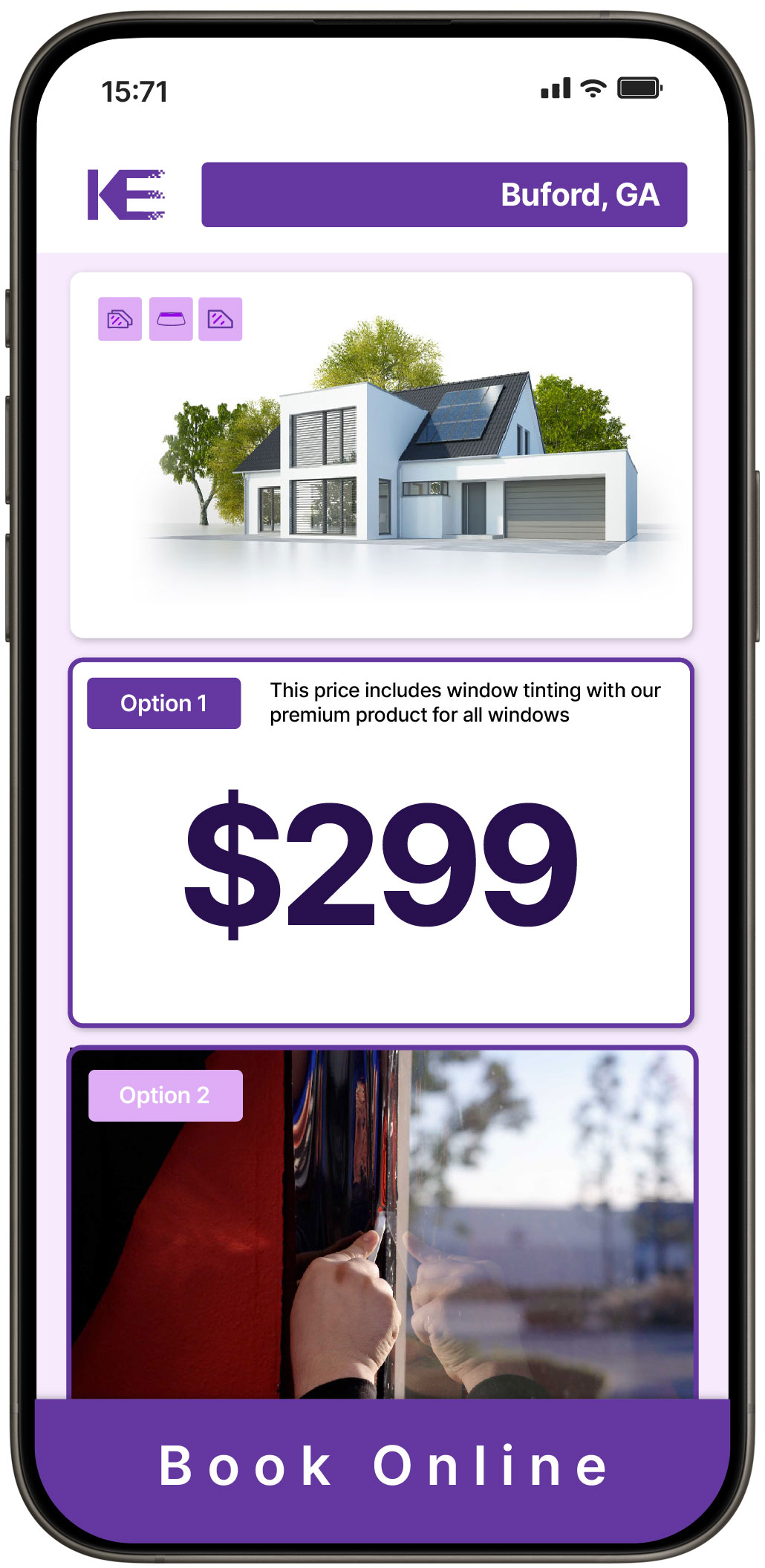 View Affordable Home Window Tinting Costs in Buford, Georgia