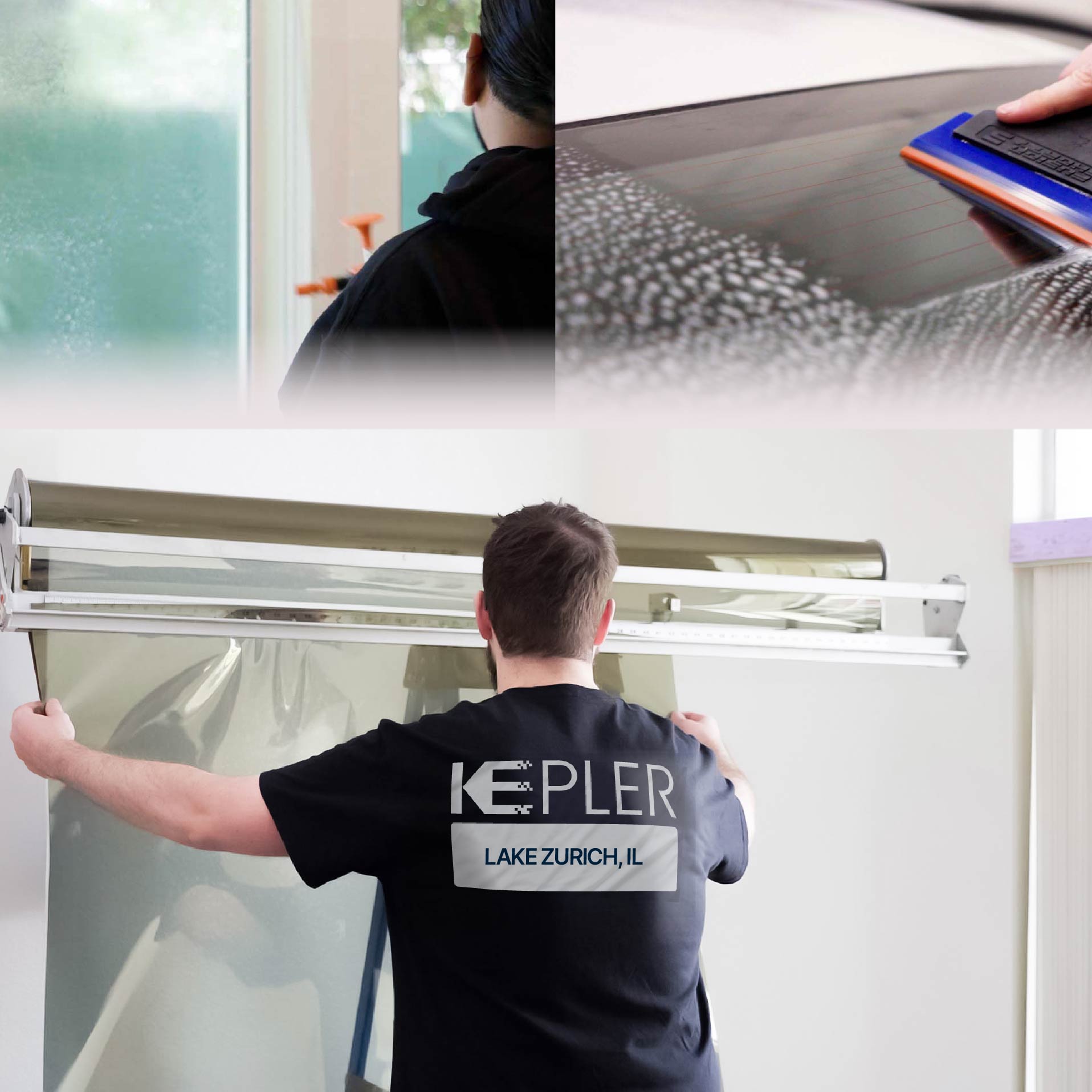 Kepler Specialist Installing Anti-Graffiti Film in Lake Zurich, Illinois