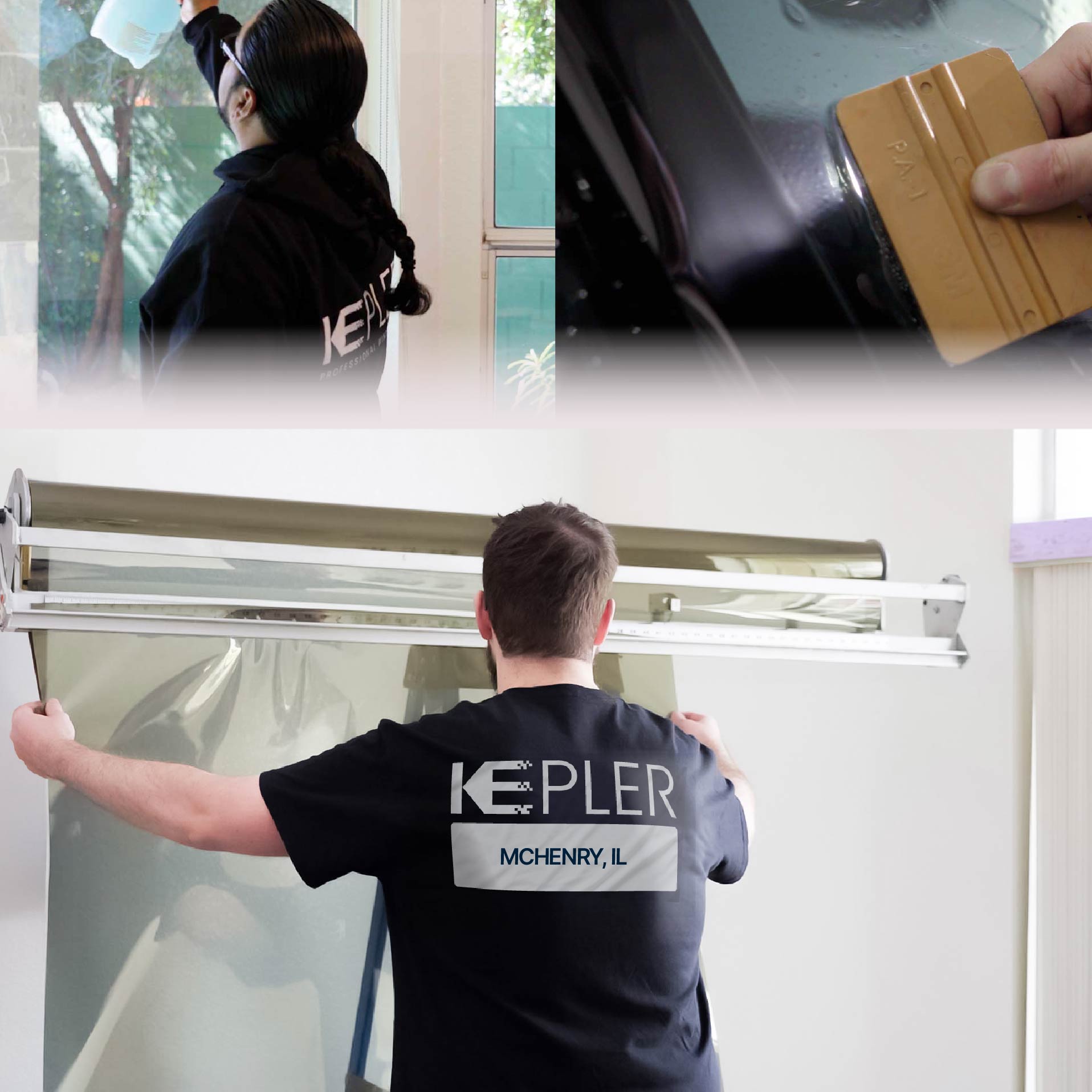 Kepler Specialist Installing Anti-Graffiti Film in McHenry, Illinois