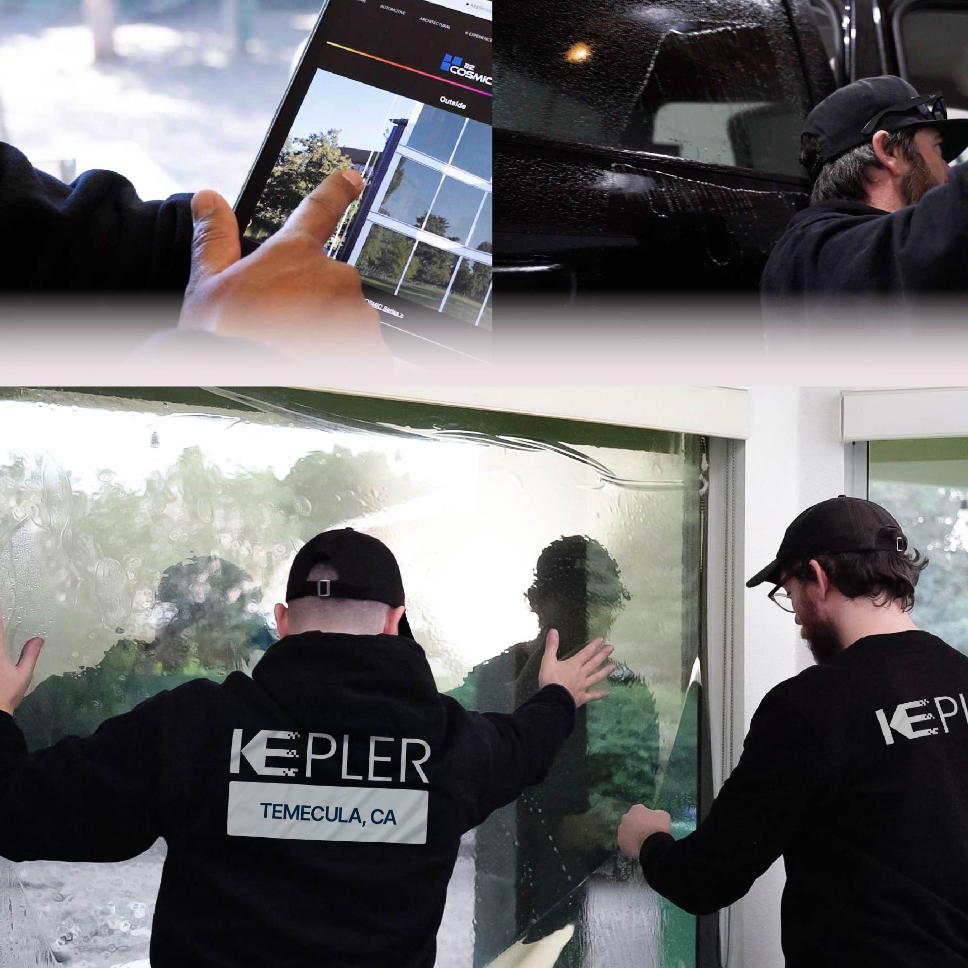 Kepler Specialist Performing Commercial Window Tinting in Temecula Temecula