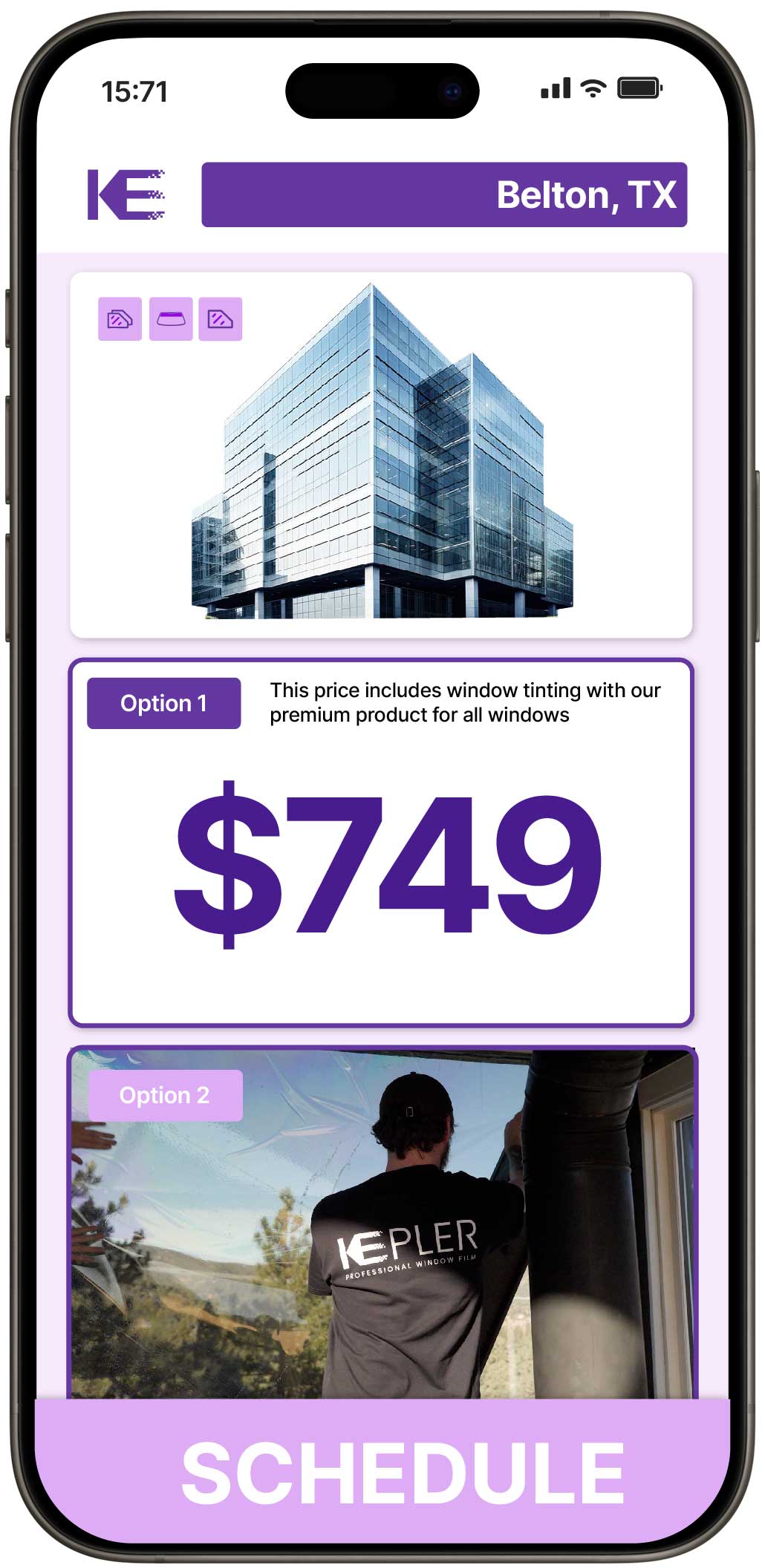 View Competitive Safety and Security Window Film Rates in Belton, Texas