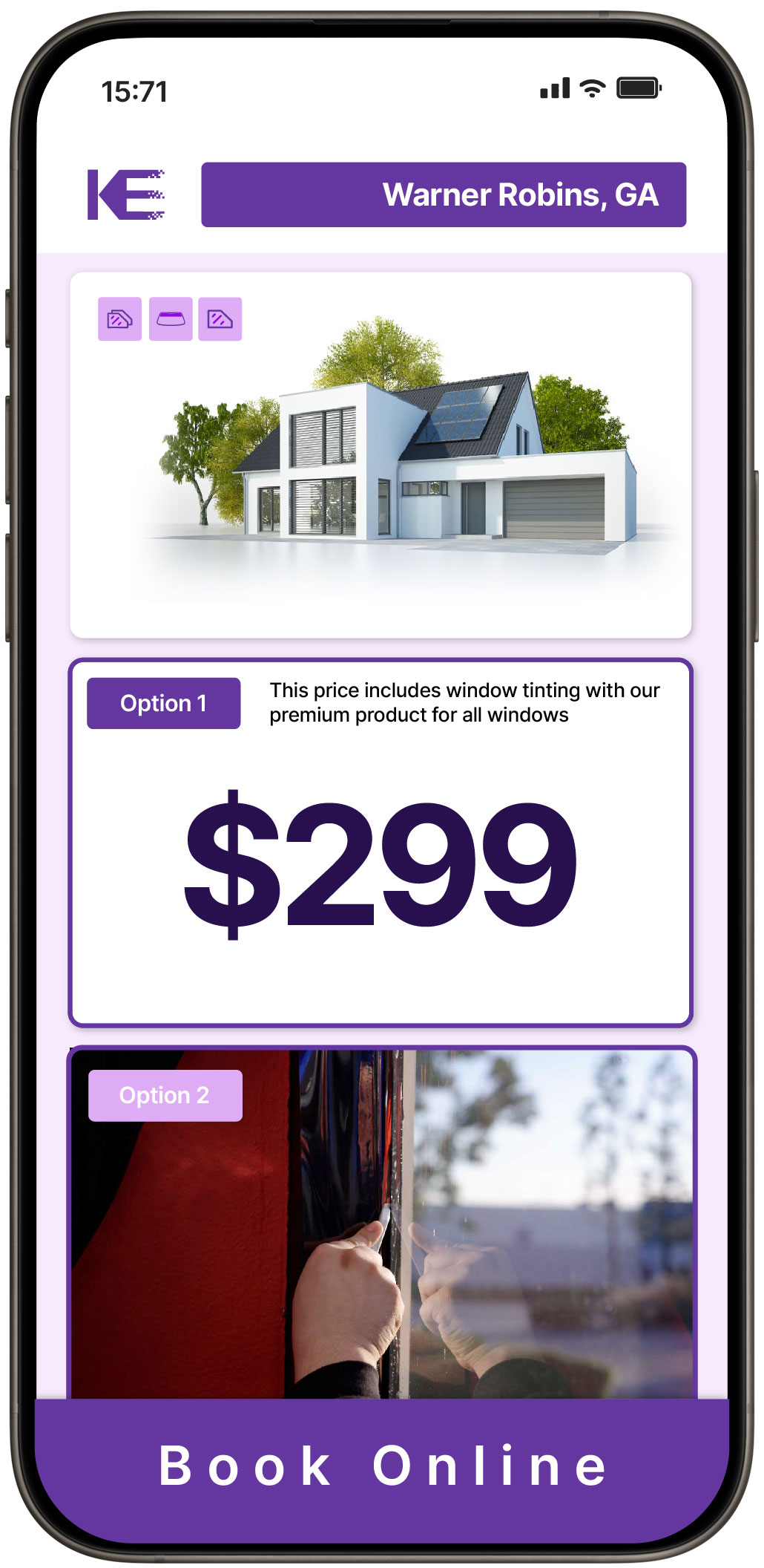 View Affordable Home Window Tinting Prices in Warner Robins, Georgia