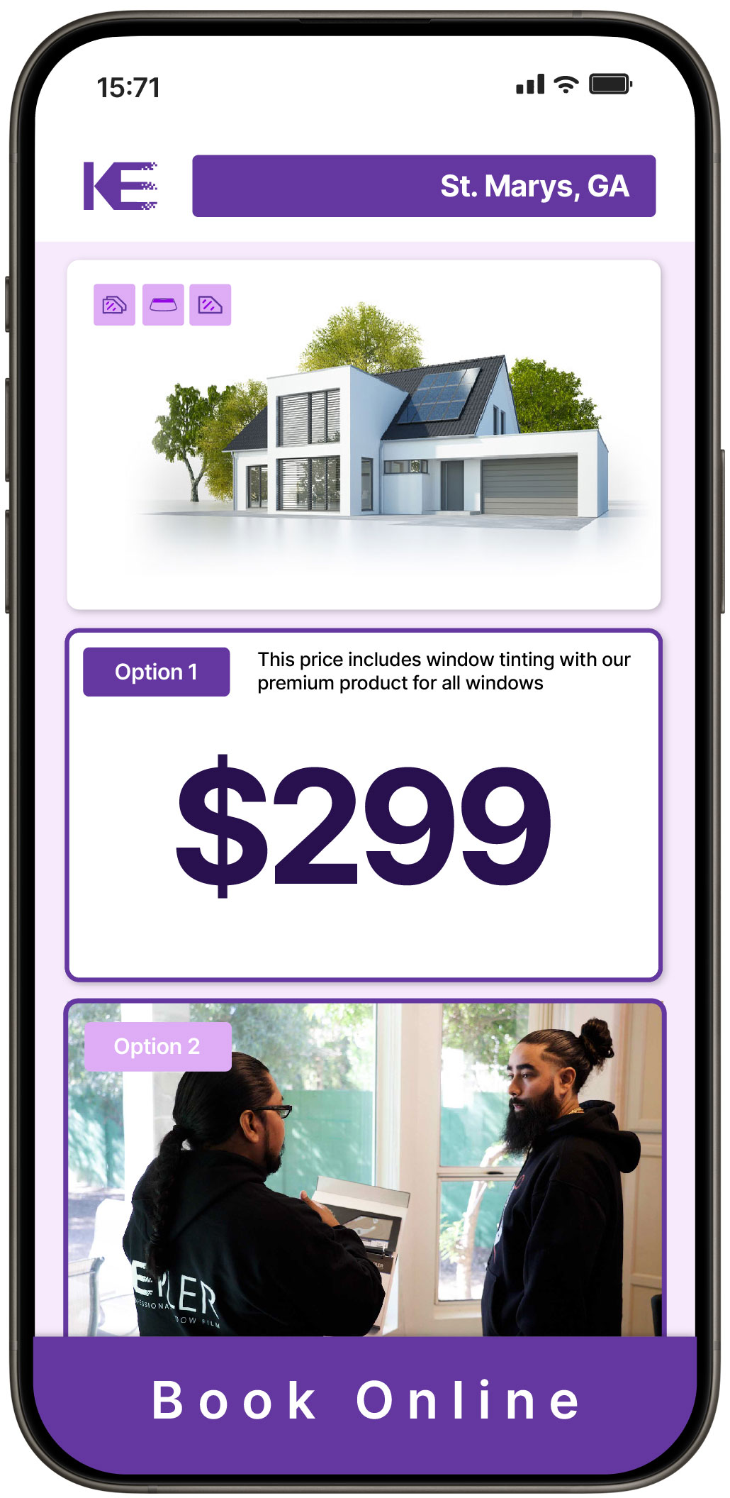 View Reasonable Home Window Tinting Prices in St. Marys, Georgia