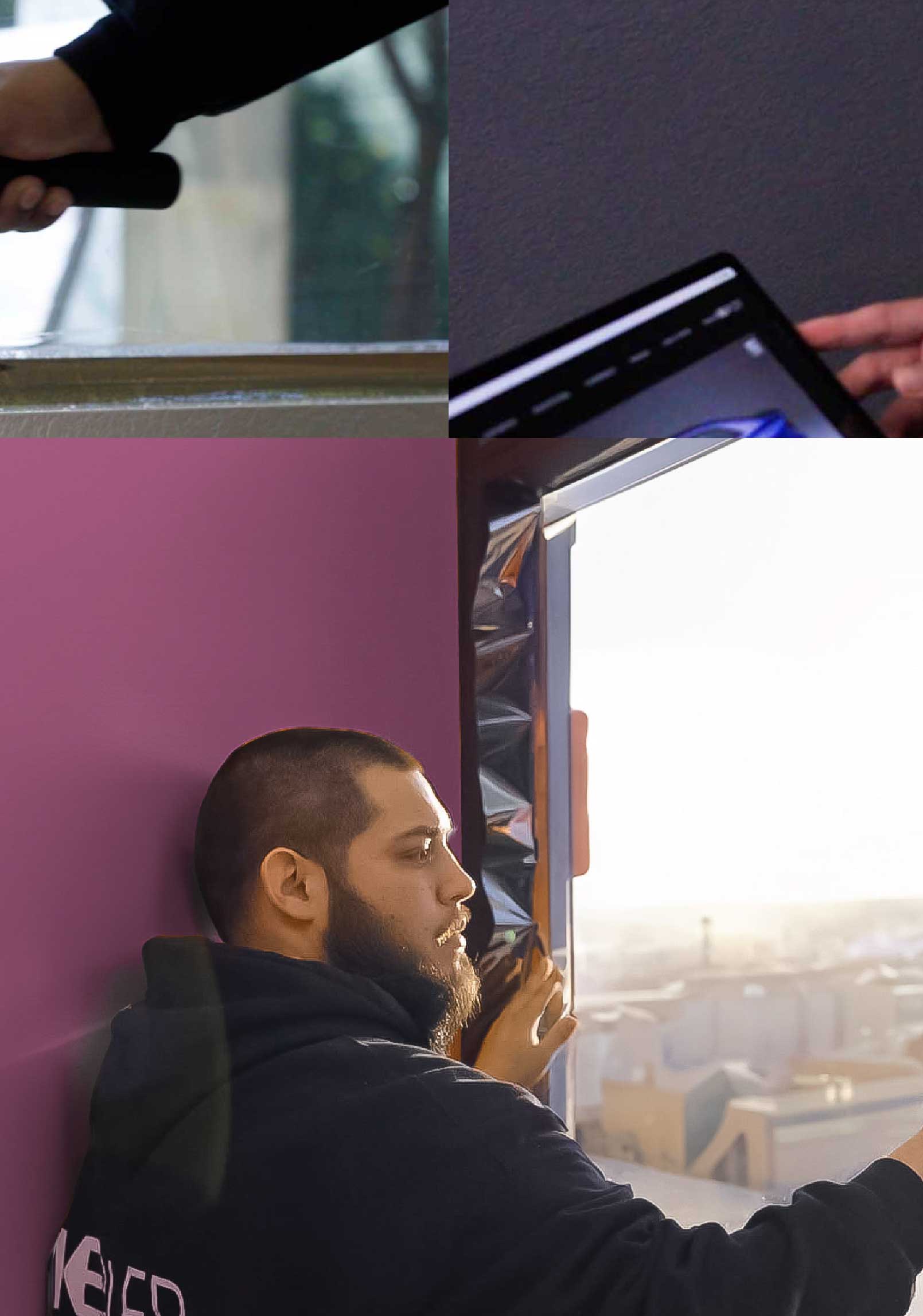 Kepler Specialist Installing Security Window Film in Kingwood Texas