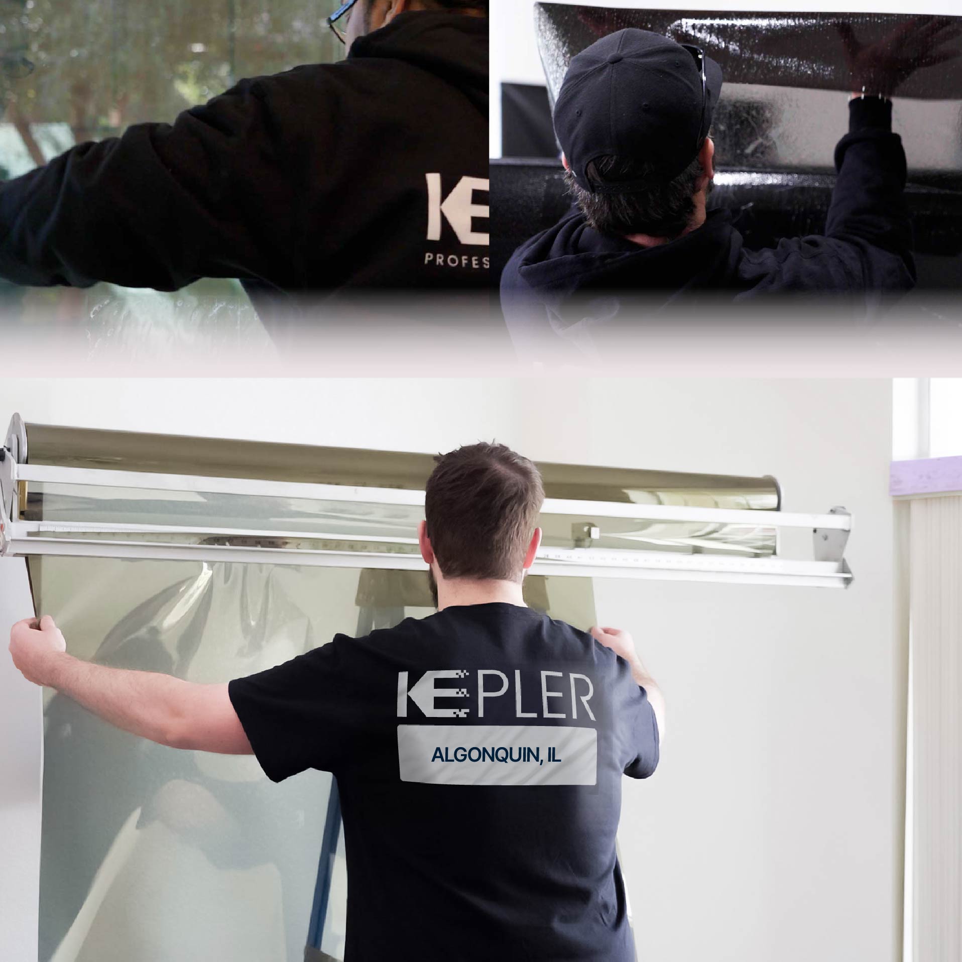 Kepler Specialist Installing Anti-Graffiti Film in Algonquin, Illinois