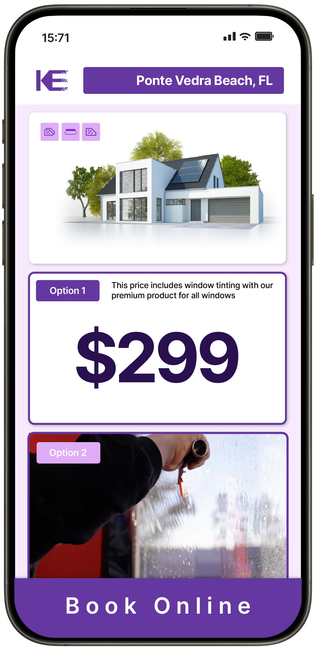 View Affordable Home Window Tinting Costs in Ponte Vedra Beach, Florida