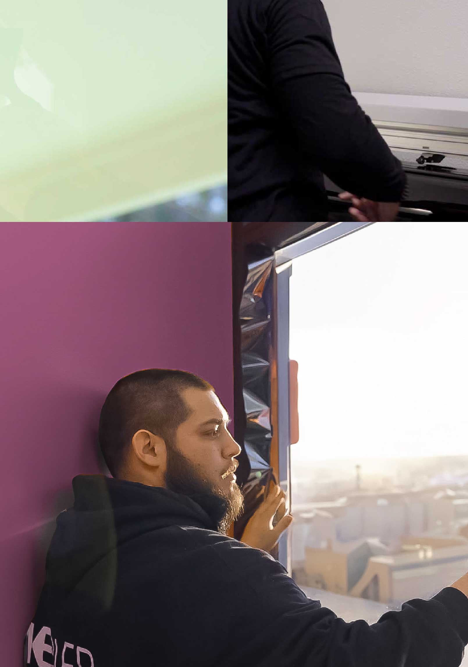 Kepler Specialist Installing Security Window Film in Alief Texas