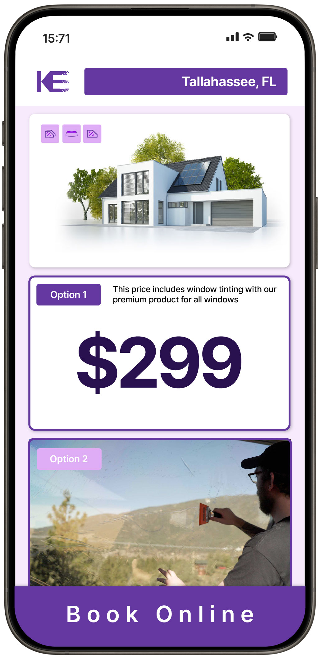 View Competitive Home Window Tinting Costs in Tallahassee, Florida