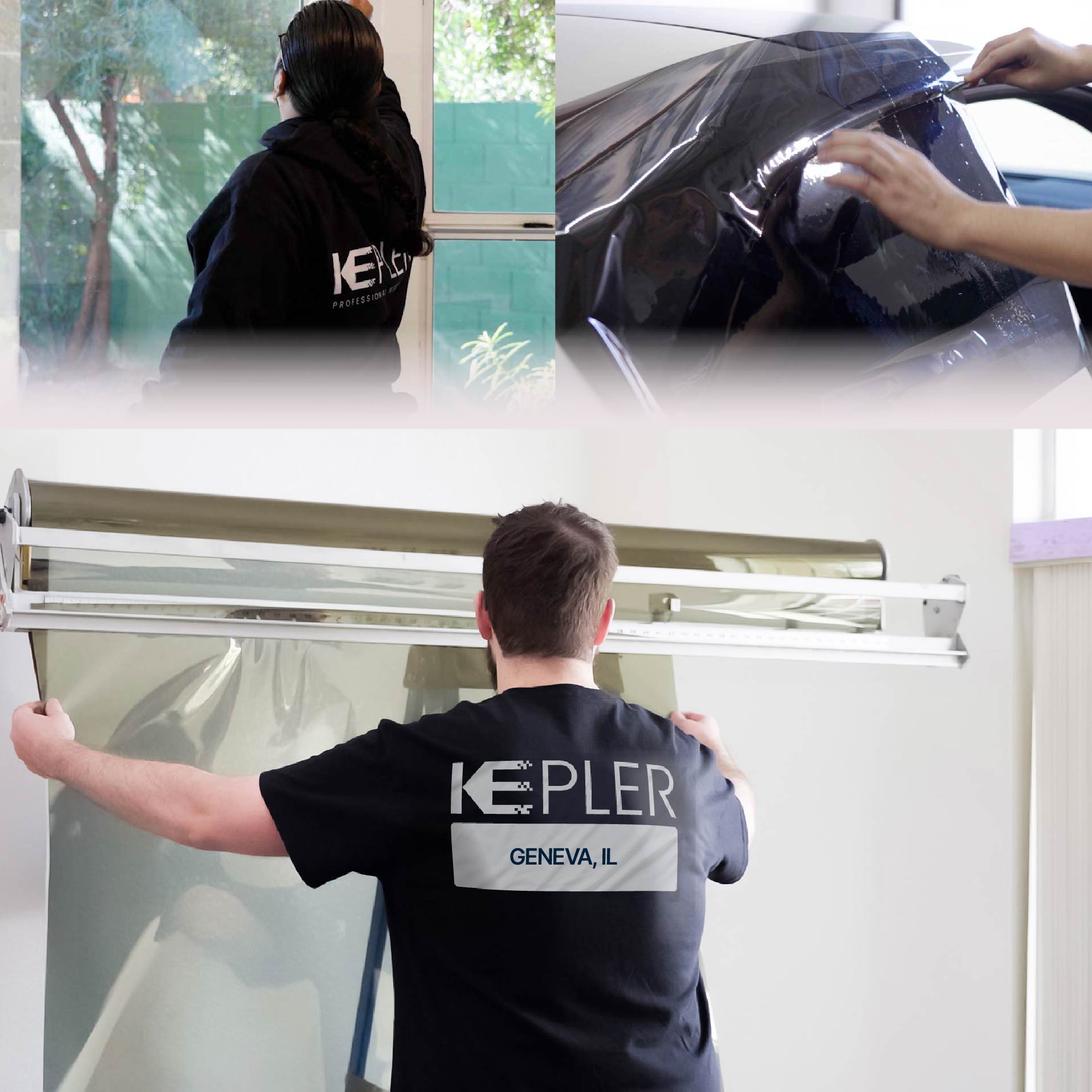 Kepler Specialist Installing Anti-Graffiti Film in Geneva, Illinois
