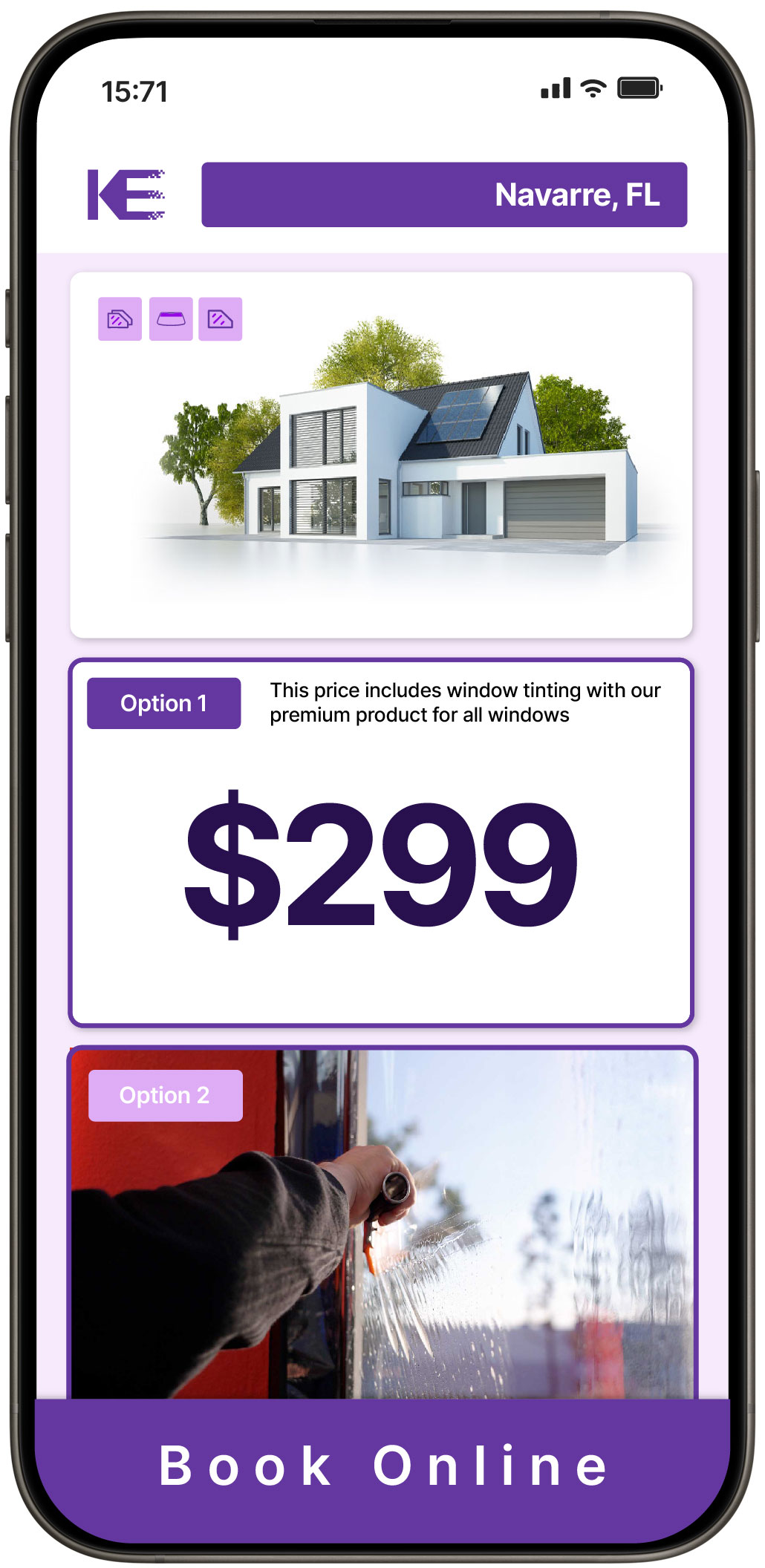 View Competitive Home Window Tinting Rates in Navarre, Florida