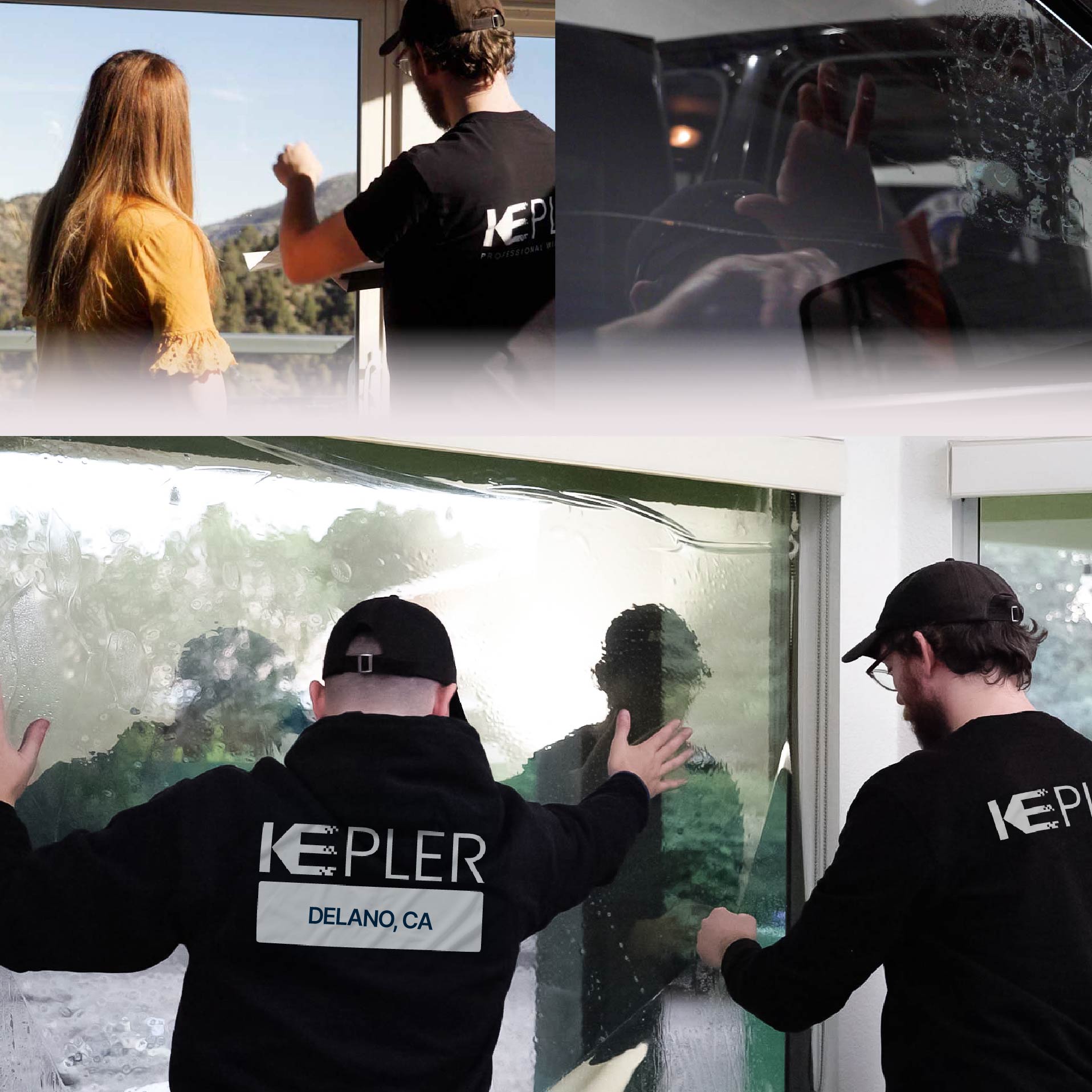 Kepler Specialist Performing Commercial Window Tinting in Delano Delano