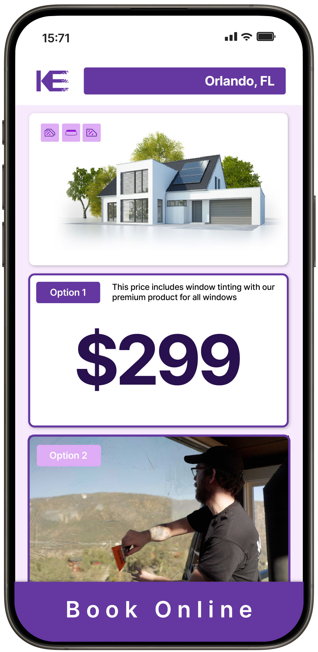 View Competitive Home Window Tinting Prices in Orlando, Florida