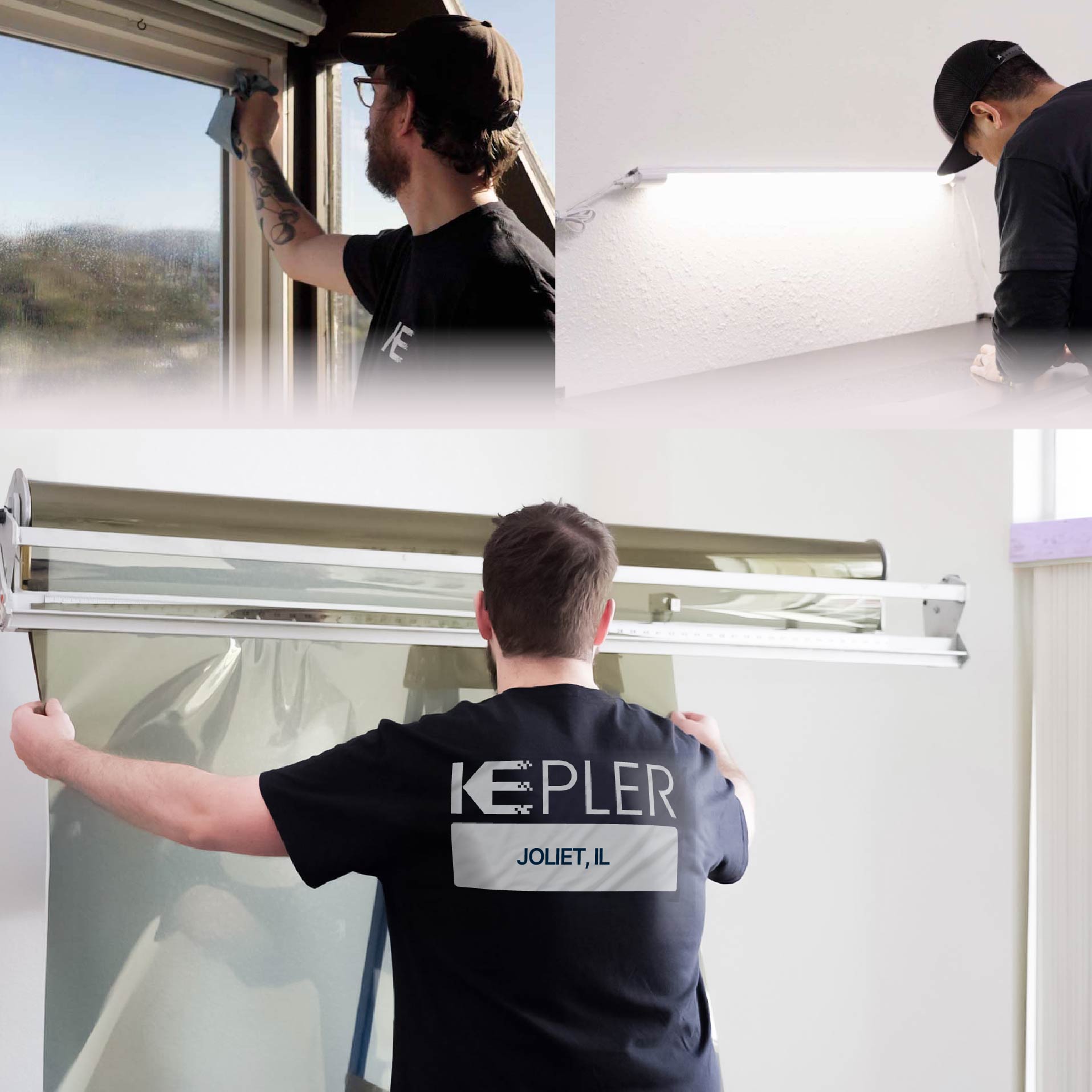 Kepler Specialist Installing Anti-Graffiti Film in Joliet, Illinois