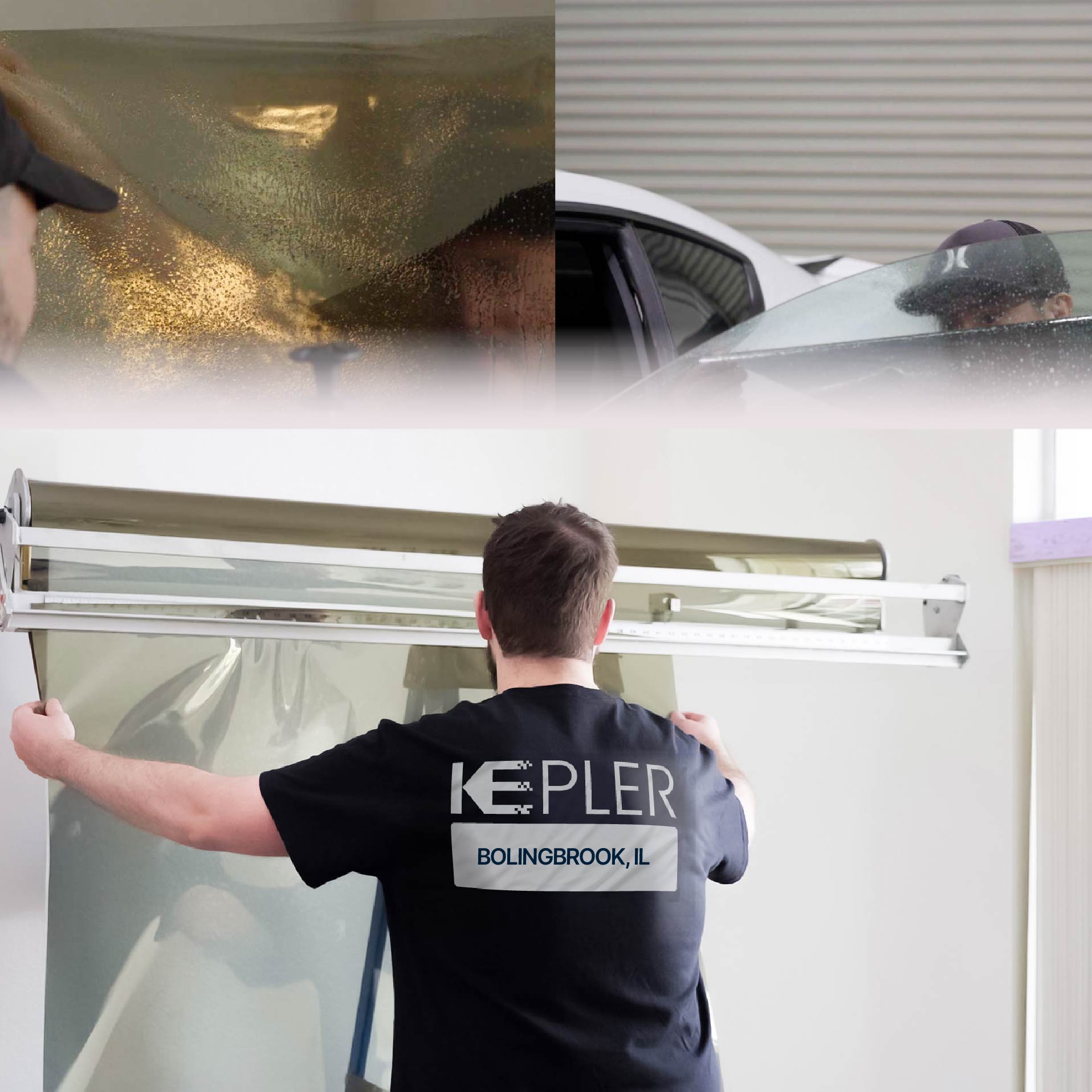 Kepler Specialist Installing Anti-Graffiti Film in Bolingbrook, Illinois