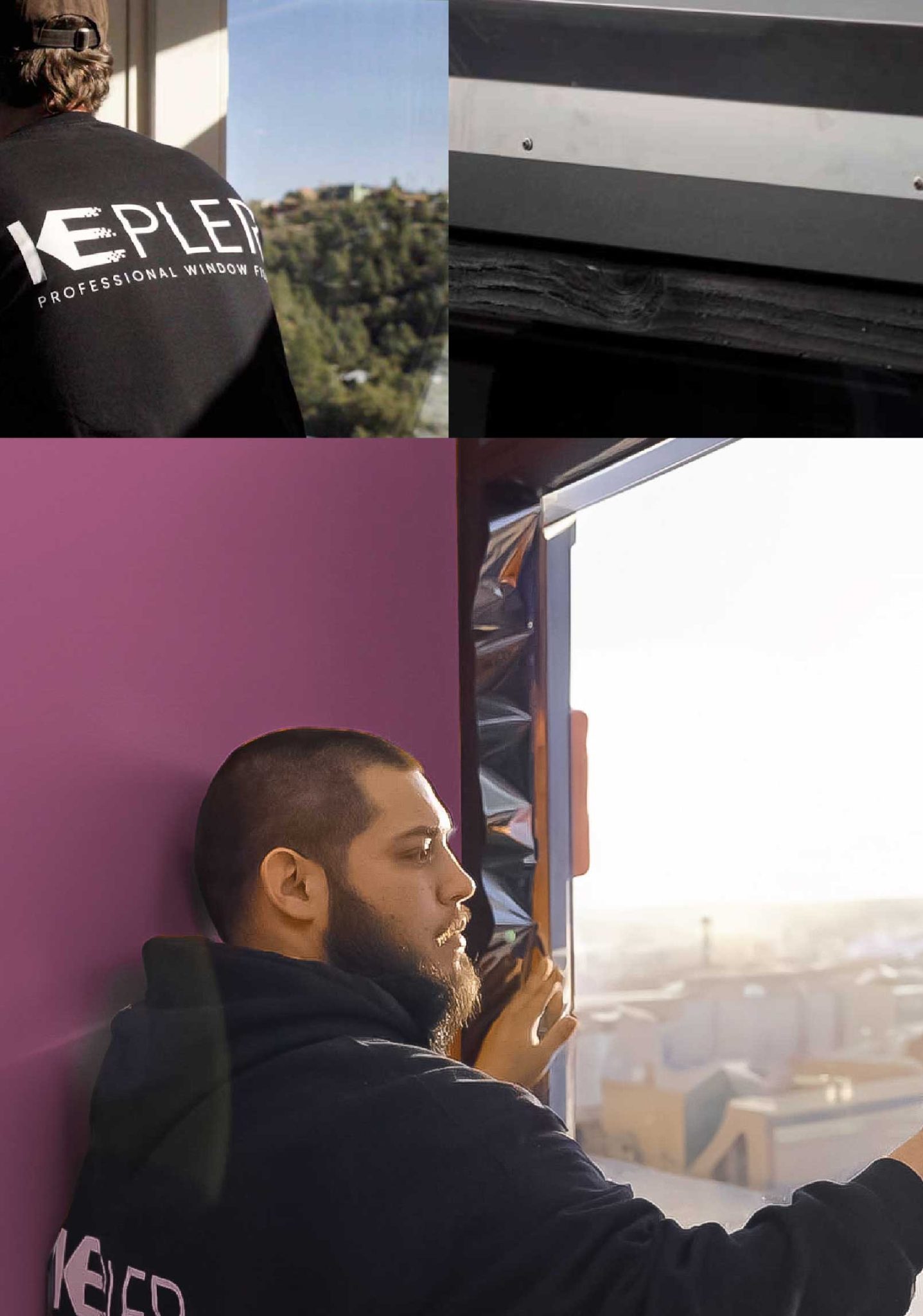 Kepler Specialist Installing Security Window Film in Corpus Christi Texas