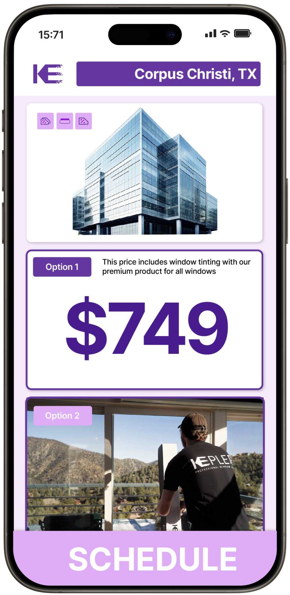 View Competitive Safety and Security Window Film Prices in Corpus Christi, Texas