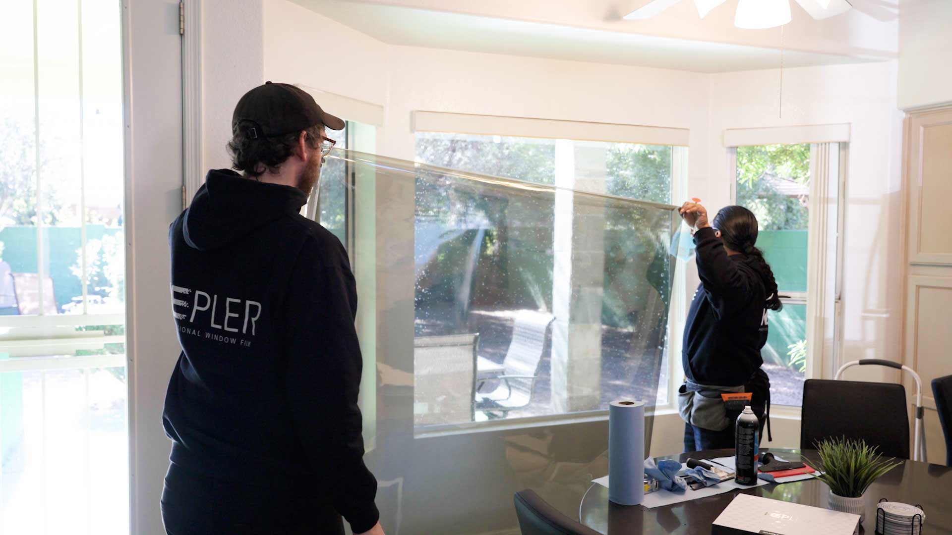 Expert Commercial Glass Safety Film Preparation in Corpus Christi
