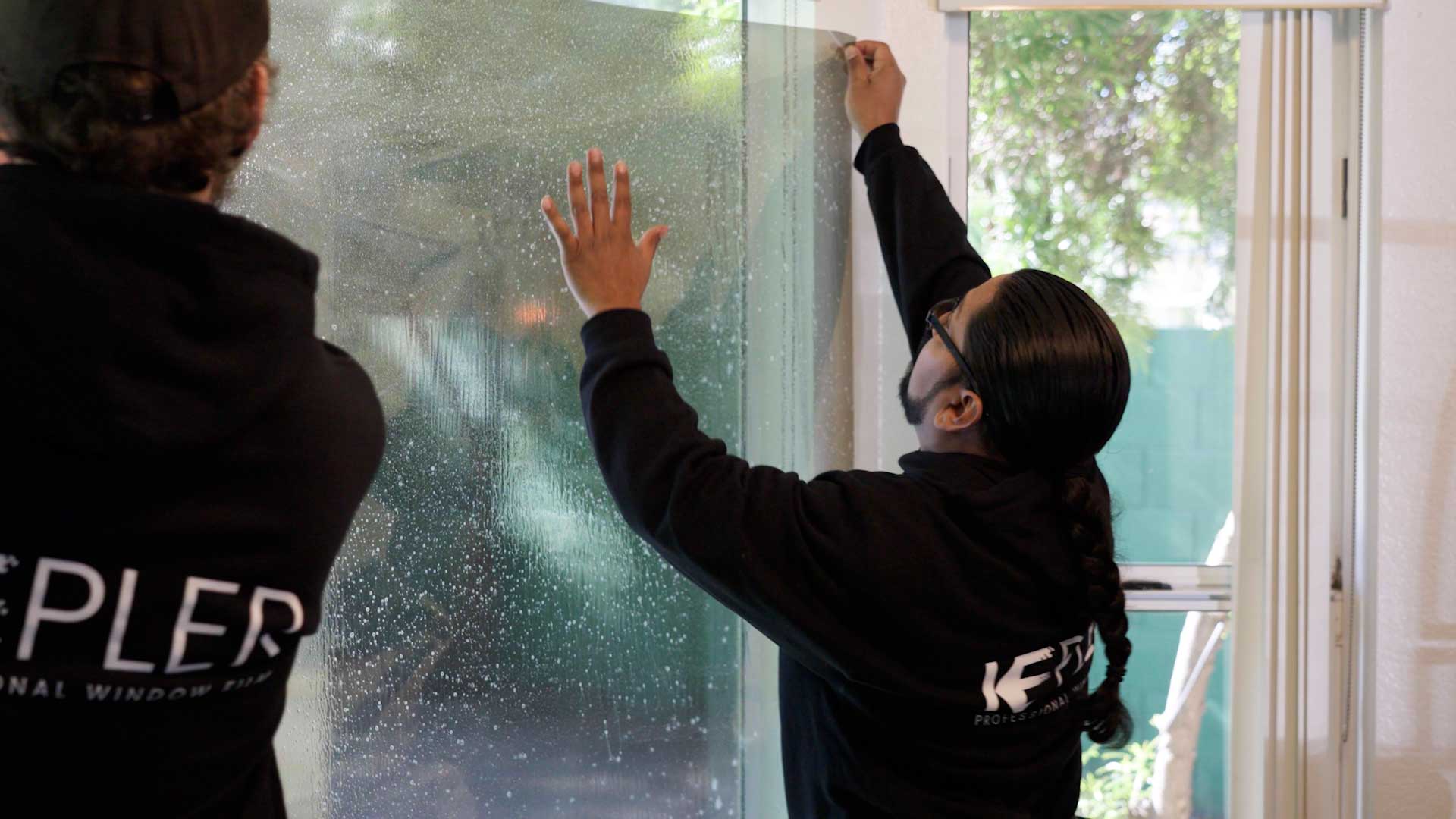 Expert Commercial Window Film Installation in Belmont