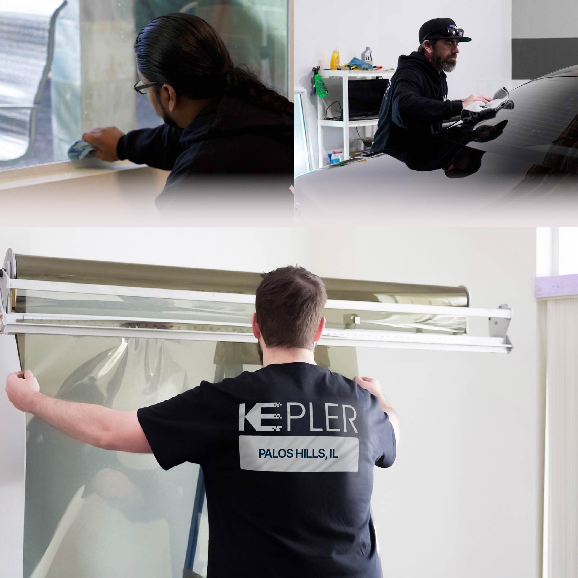 Kepler Specialist Installing Anti-Graffiti Film in Palos Hills, Illinois
