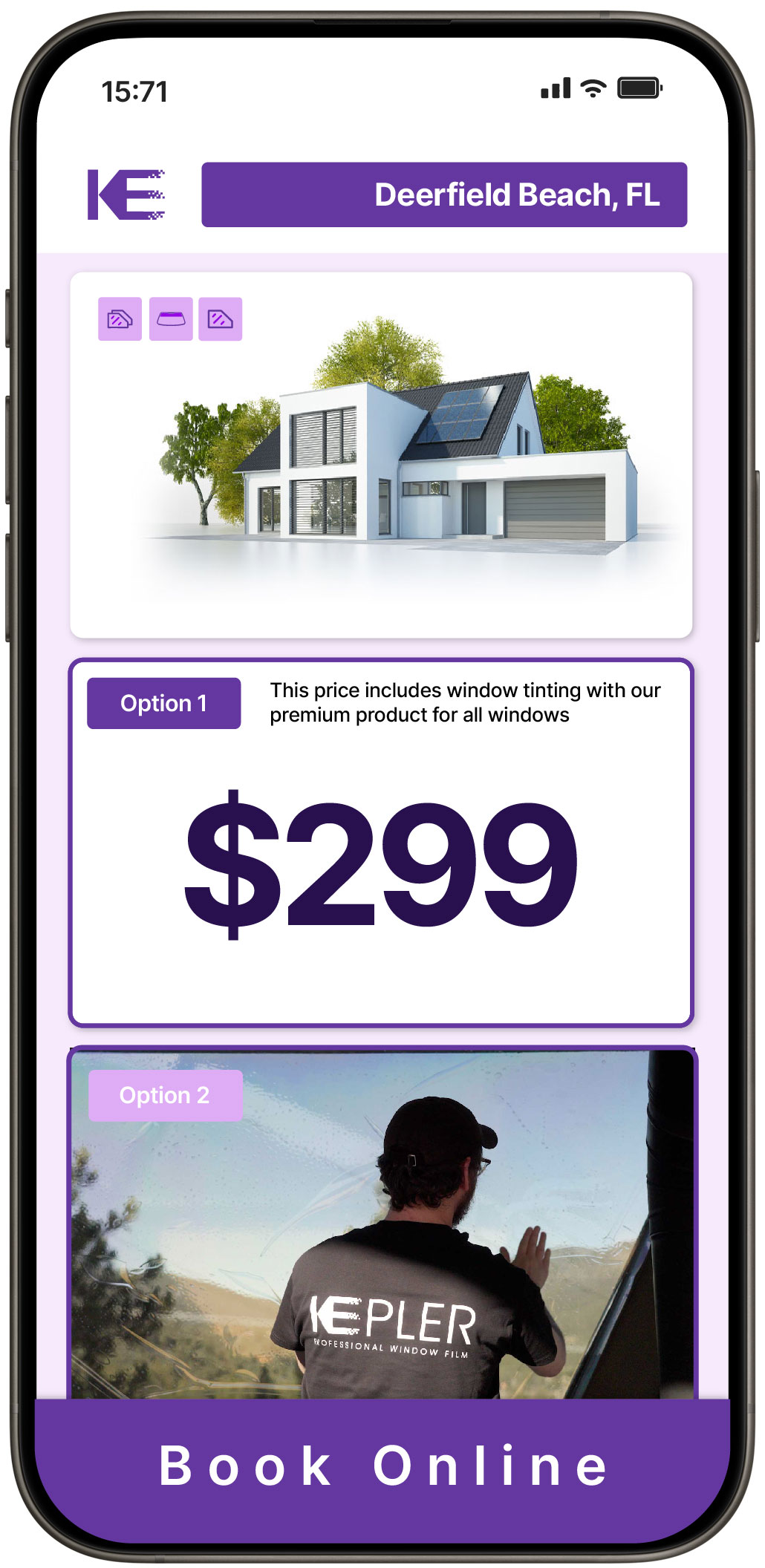 View Affordable Home Window Tinting Costs in Deerfield Beach, Florida