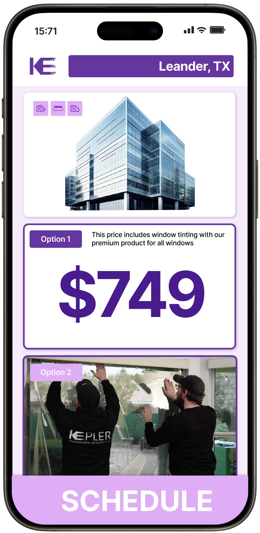 View Reasonable Safety and Security Window Film Rates in Leander, Texas