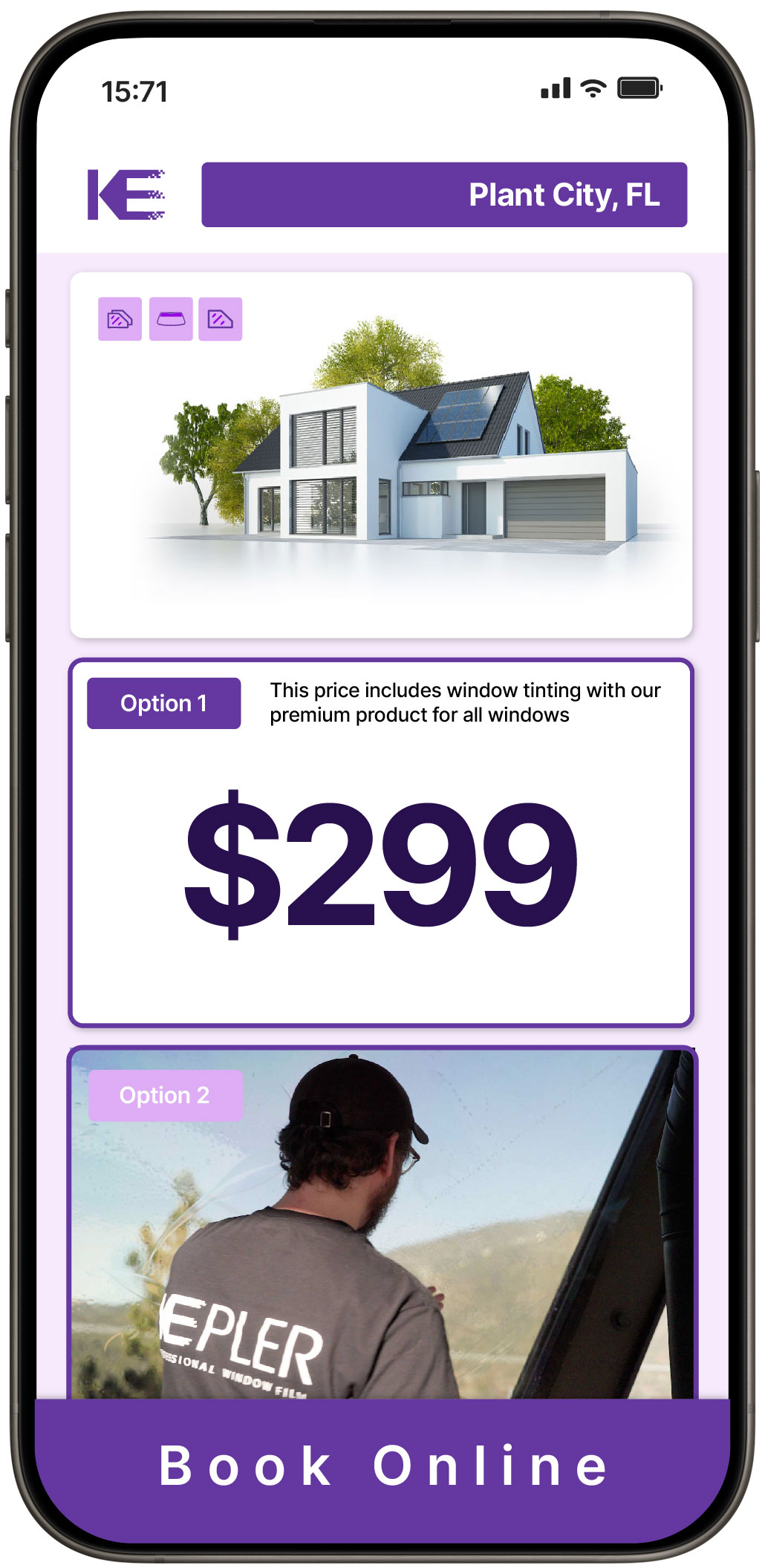View Competitive Home Window Tinting Prices in Plant City, Florida