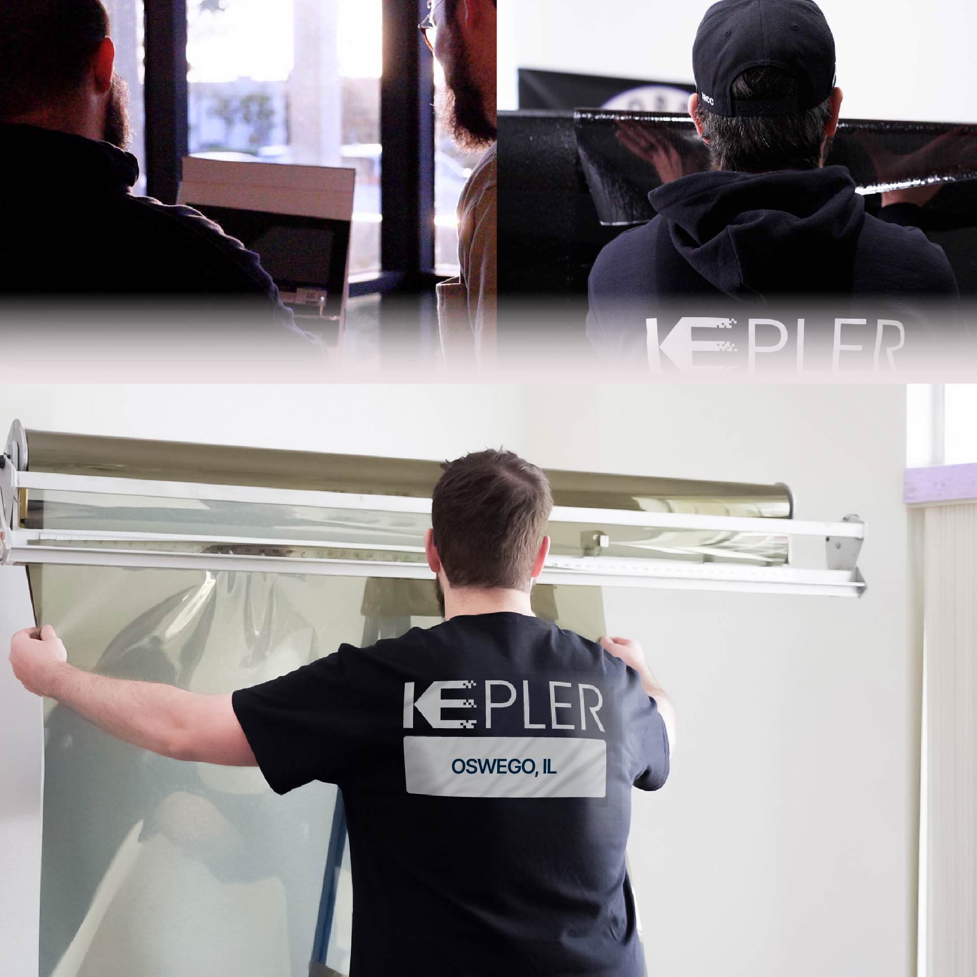 Kepler Specialist Installing Anti-Graffiti Film in Oswego, Illinois