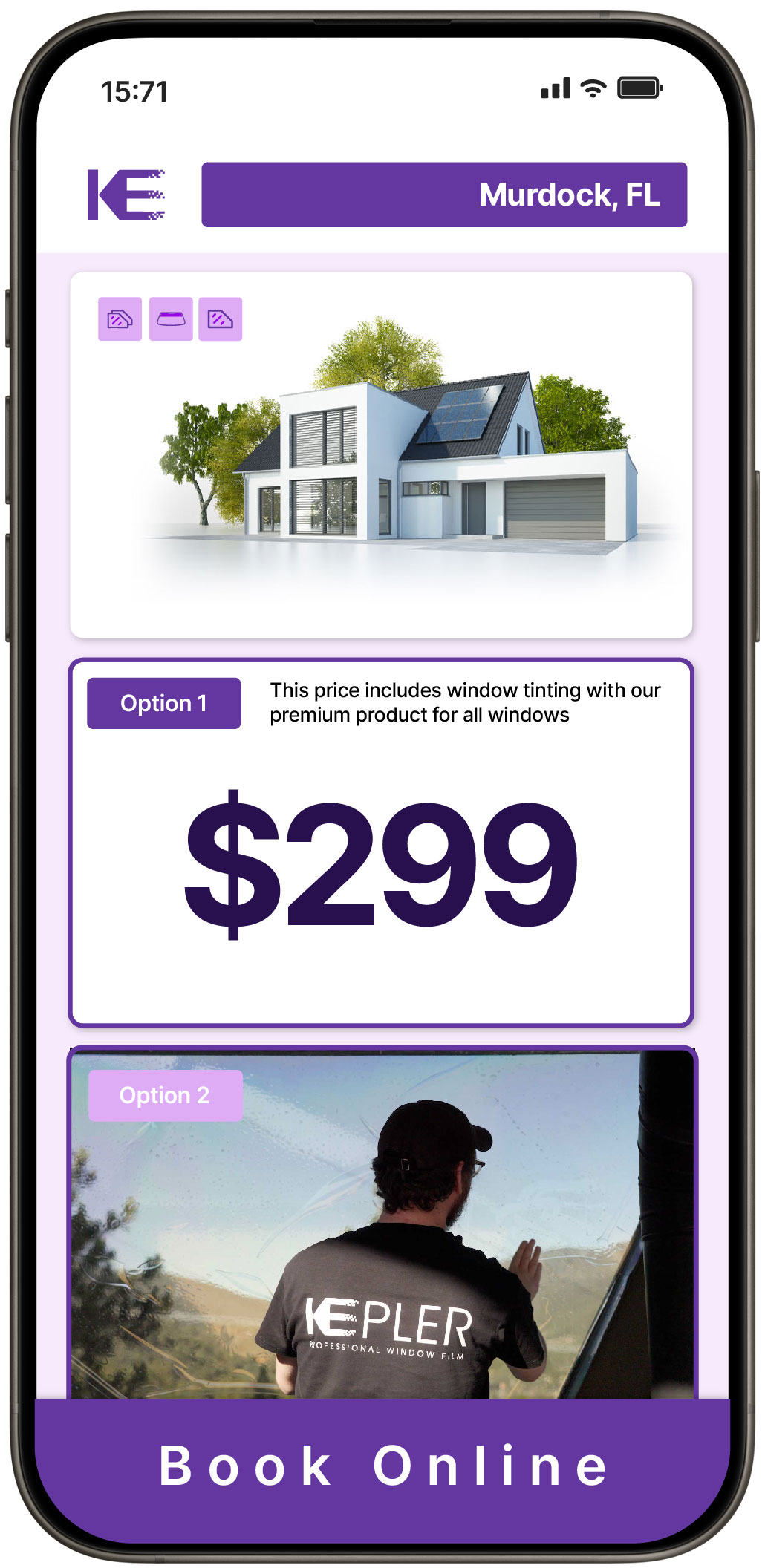 View Reasonable Home Window Tinting Prices in Murdock, Florida