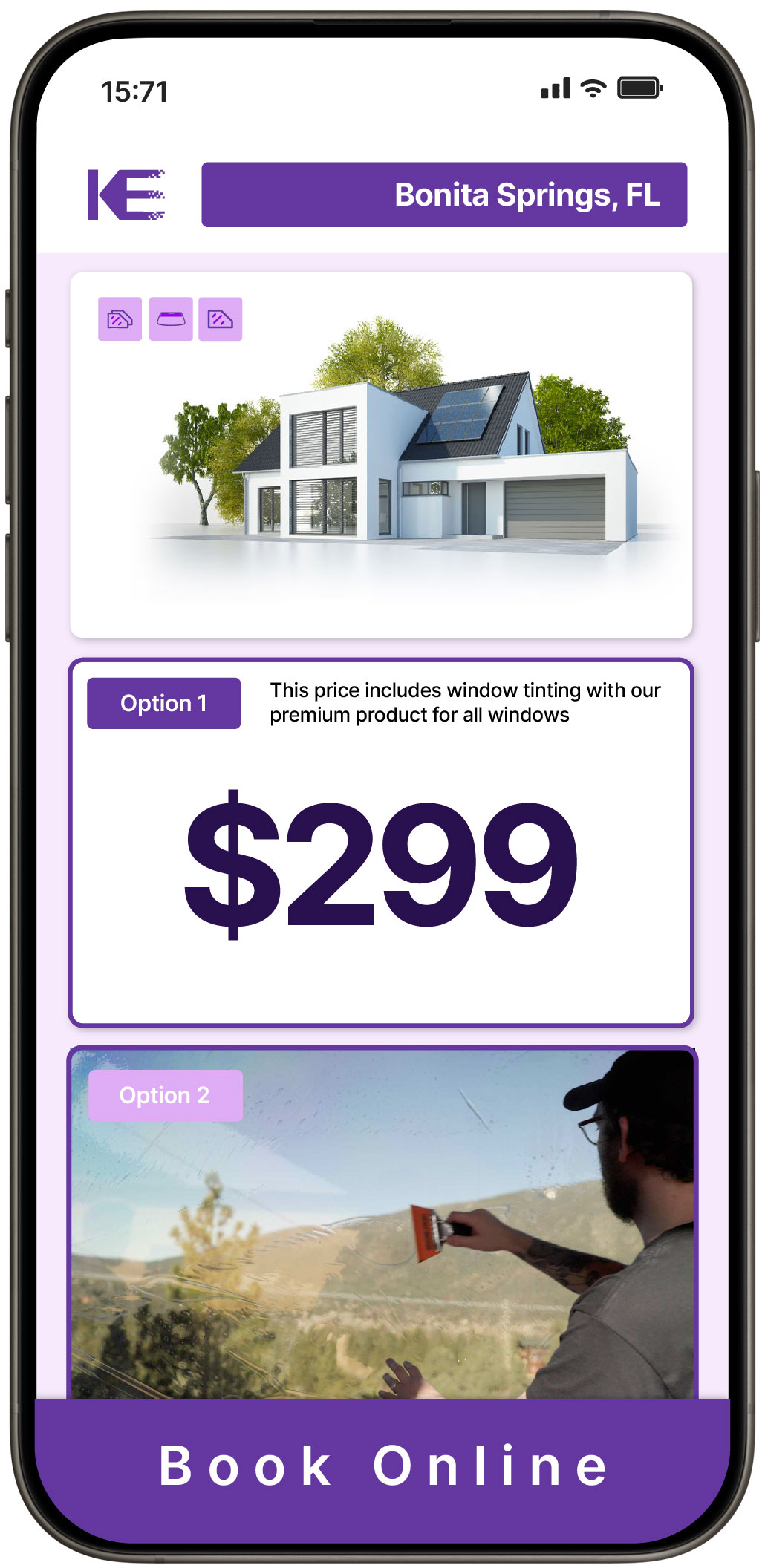 View Affordable Home Window Tinting Prices in Bonita Springs, Florida