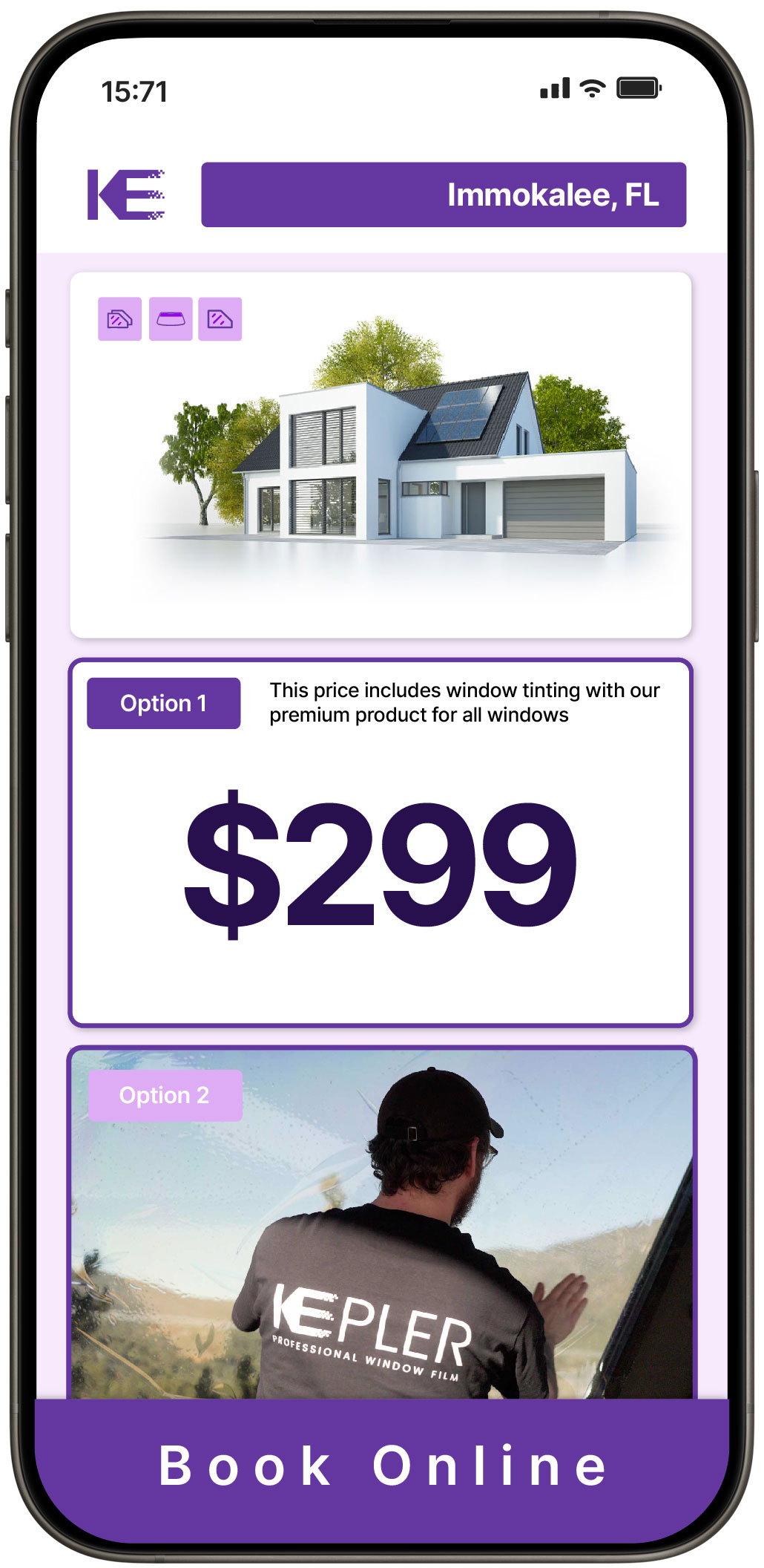 View Competitive Home Window Tinting Rates in Immokalee, Florida