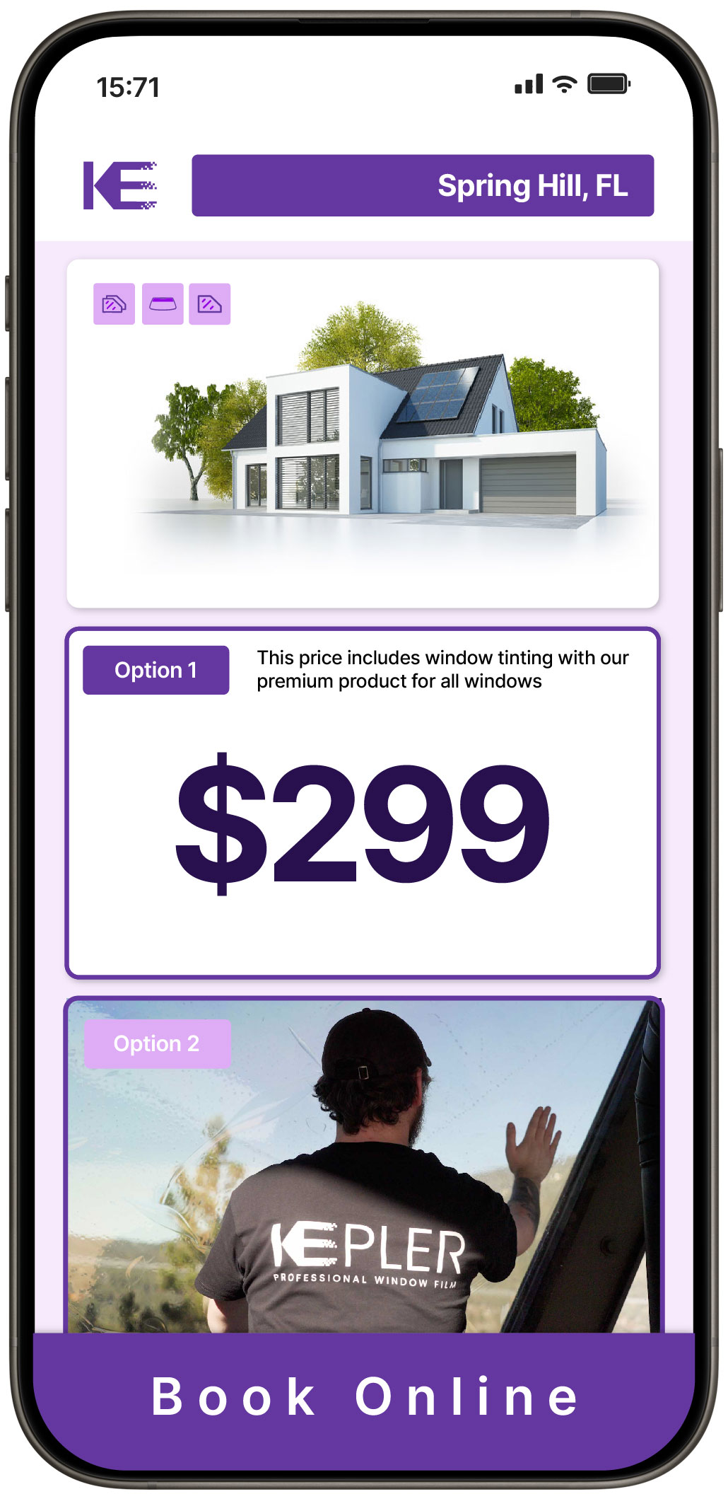 View Reasonable Home Window Tinting Prices in Spring Hill, Florida