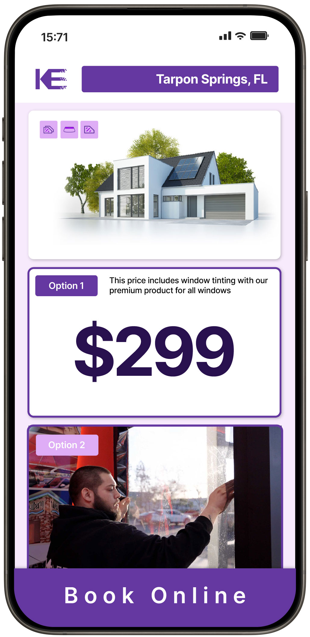 View Reasonable Home Window Tinting Prices in Tarpon Springs, Florida