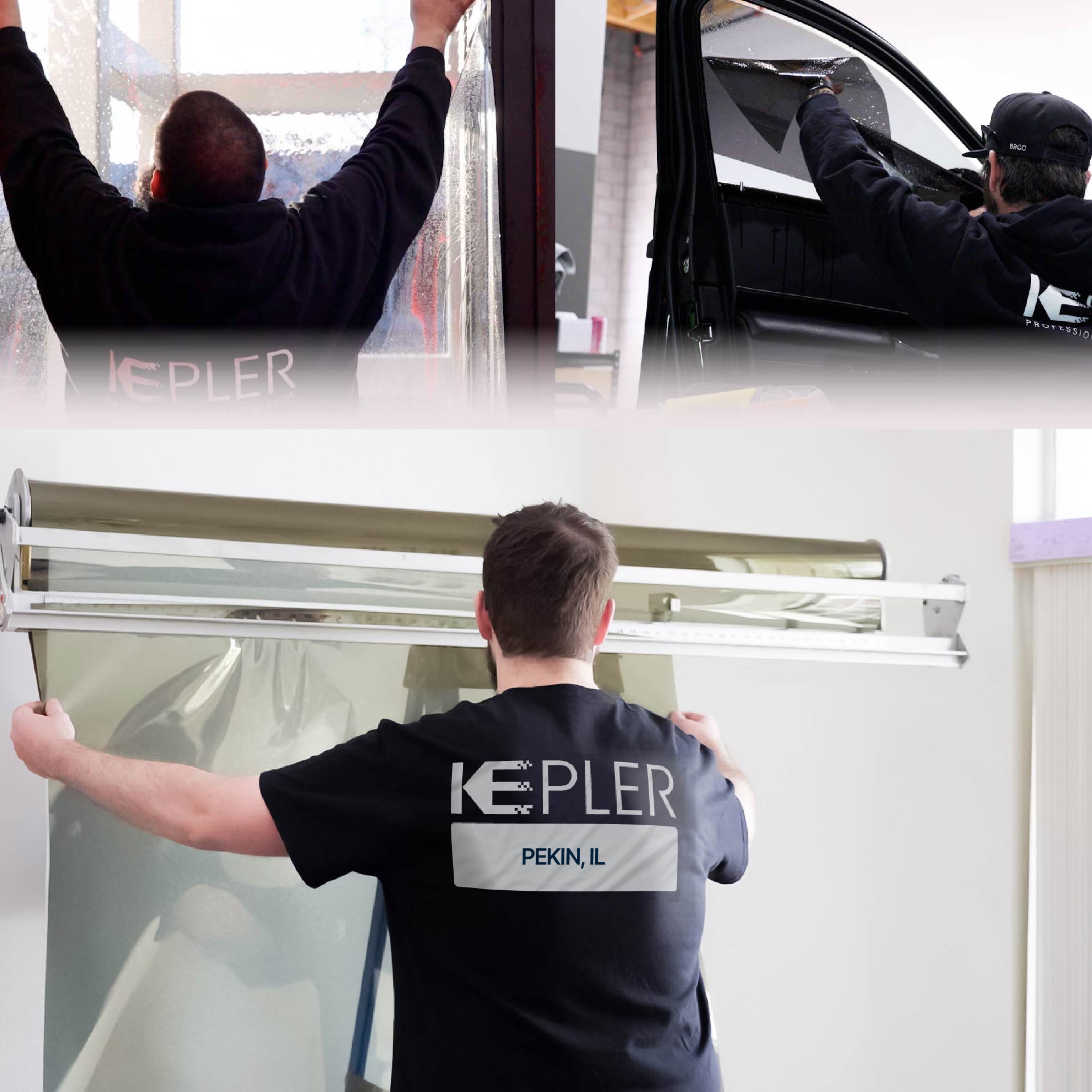 Kepler Specialist Installing Anti-Graffiti Film in Pekin, Illinois