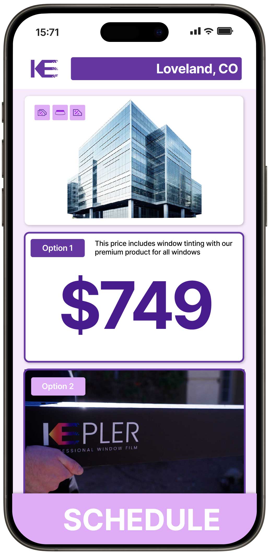 View Competitive Safety and Security Window Film Rates in Loveland, Colorado