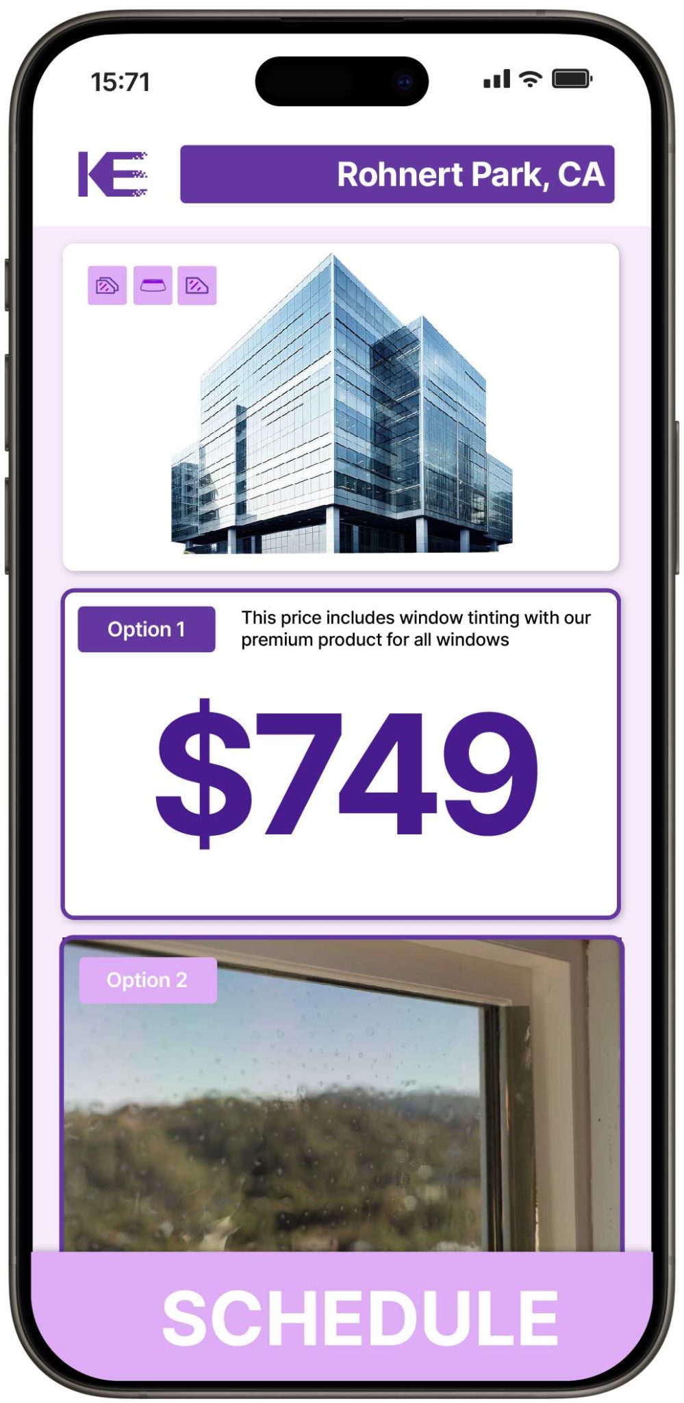 View Affordable Commercial Window Tinting Prices in Rohnert Park, California