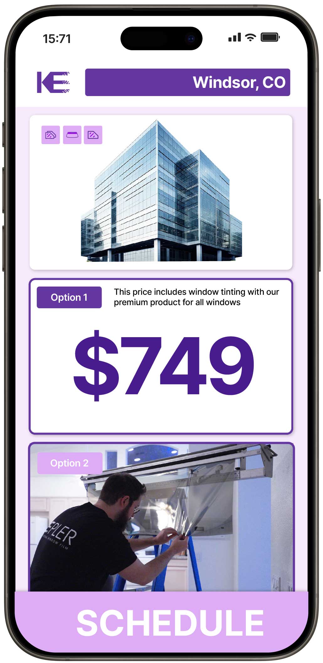 View Affordable Safety and Security Window Film Costs in Windsor, Colorado