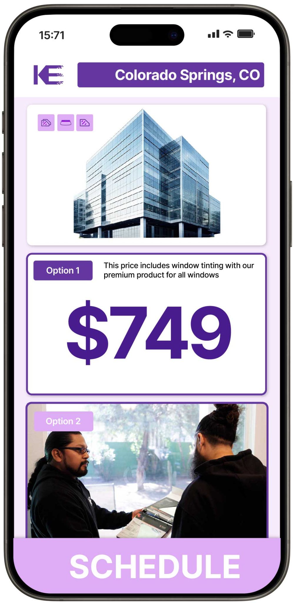 View Competitive Safety and Security Window Film Prices in Colorado Springs, Colorado