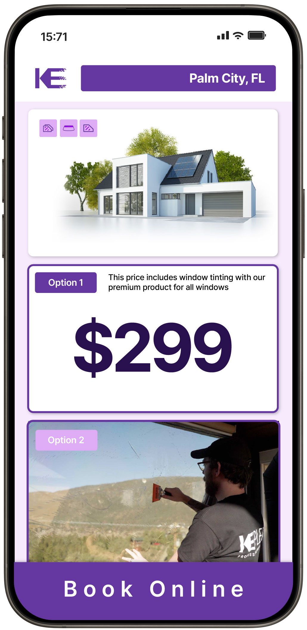 View Affordable Home Window Tinting Prices in Palm City, Florida