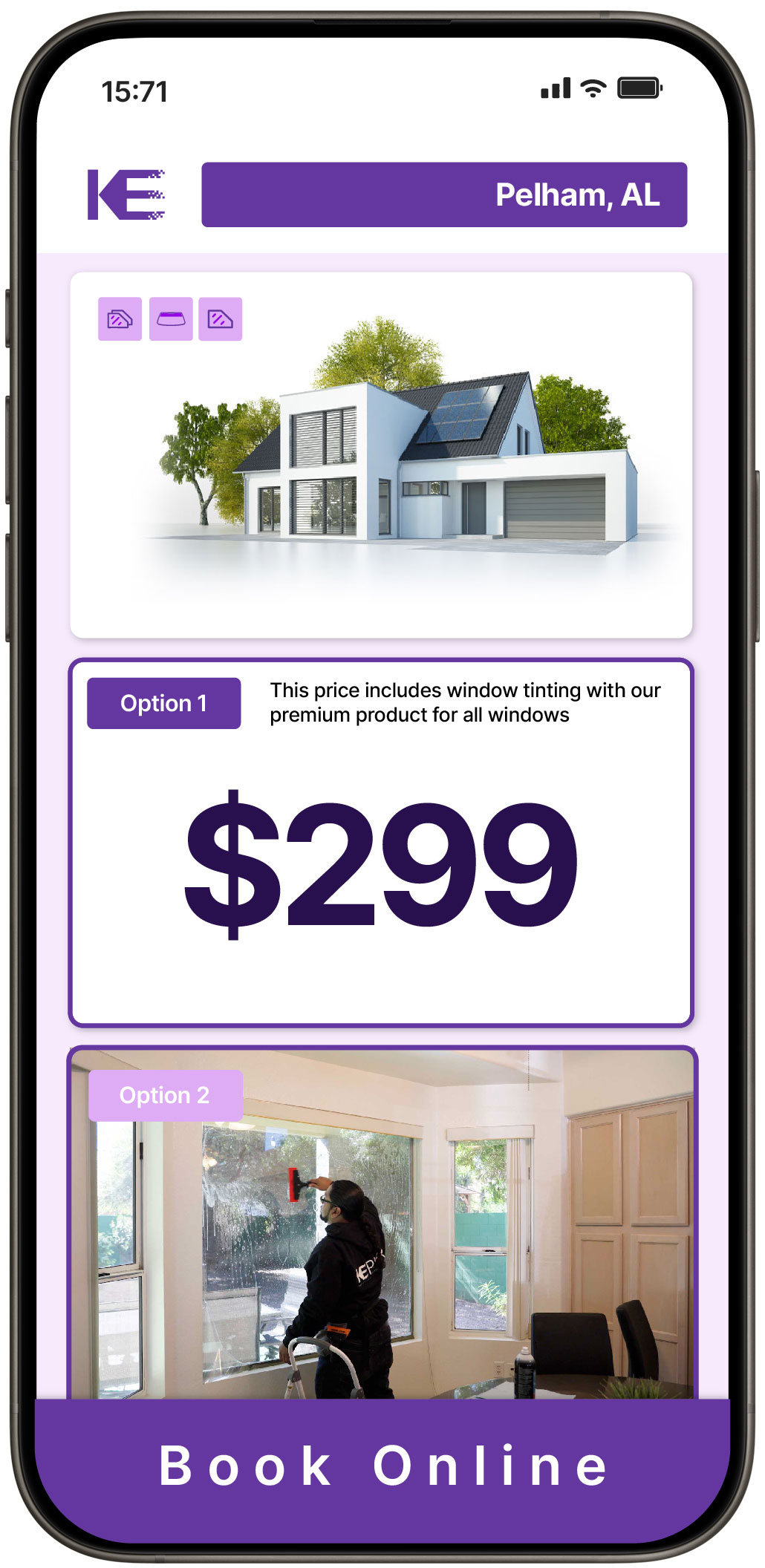View Competitive Home Window Tinting Costs in Pelham, Alabama