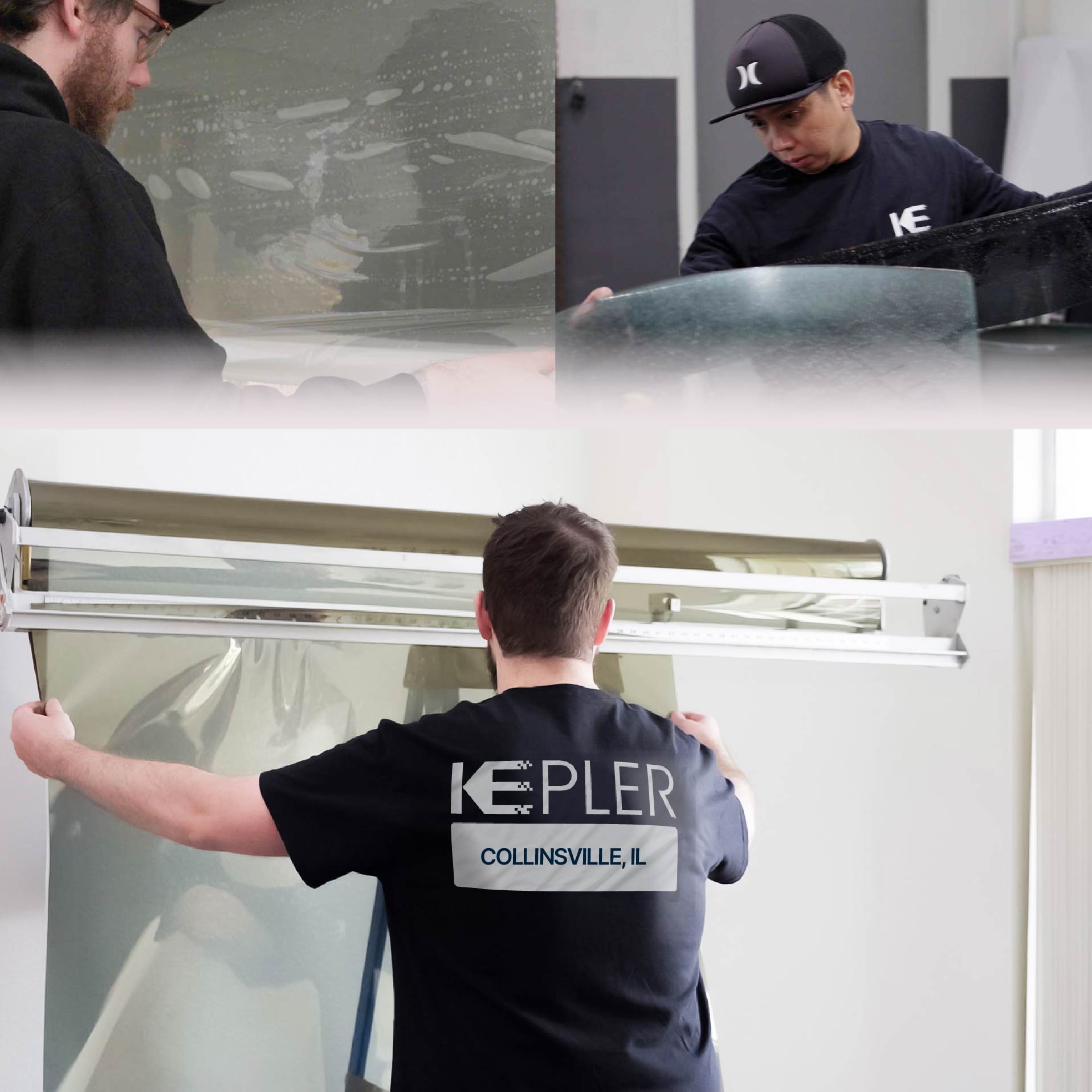 Kepler Specialist Installing Anti-Graffiti Film in Collinsville, Illinois