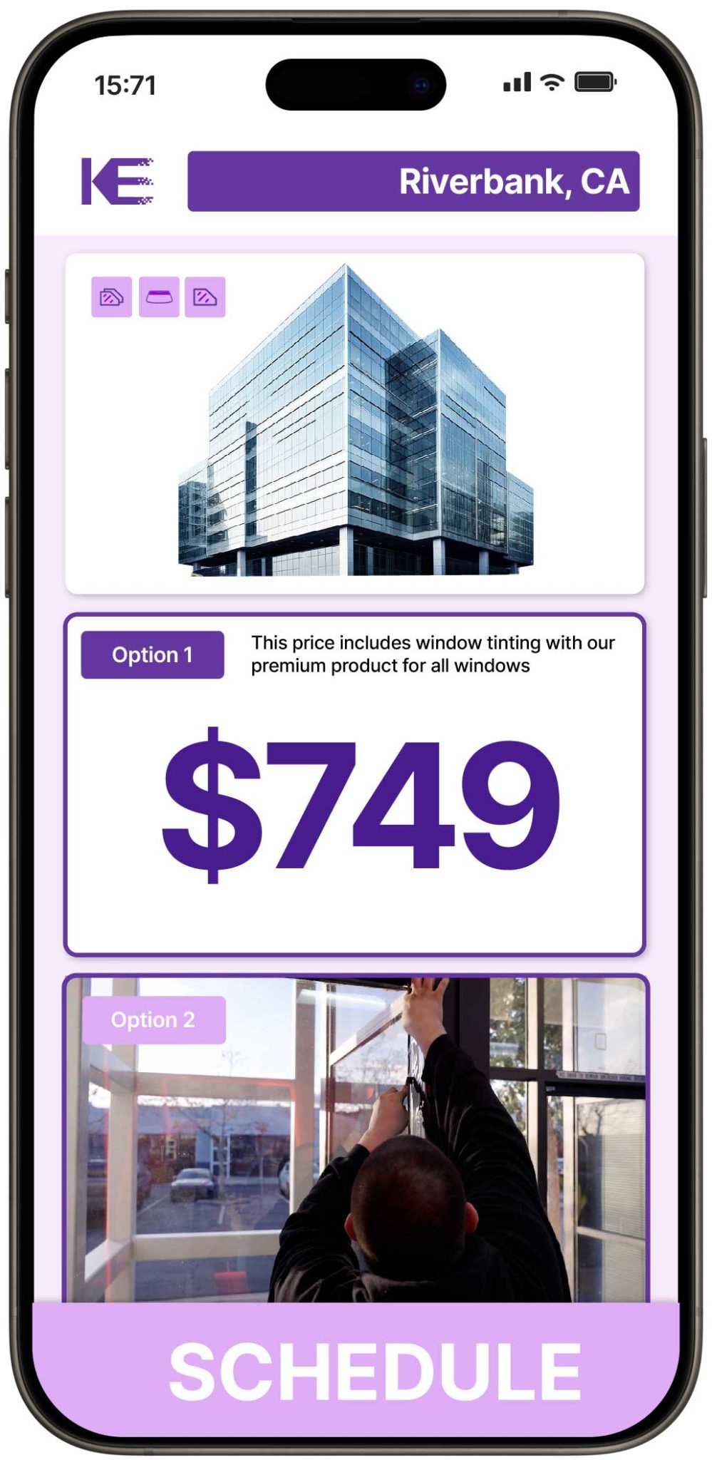 View Affordable Commercial Window Tinting Prices in Riverbank, California