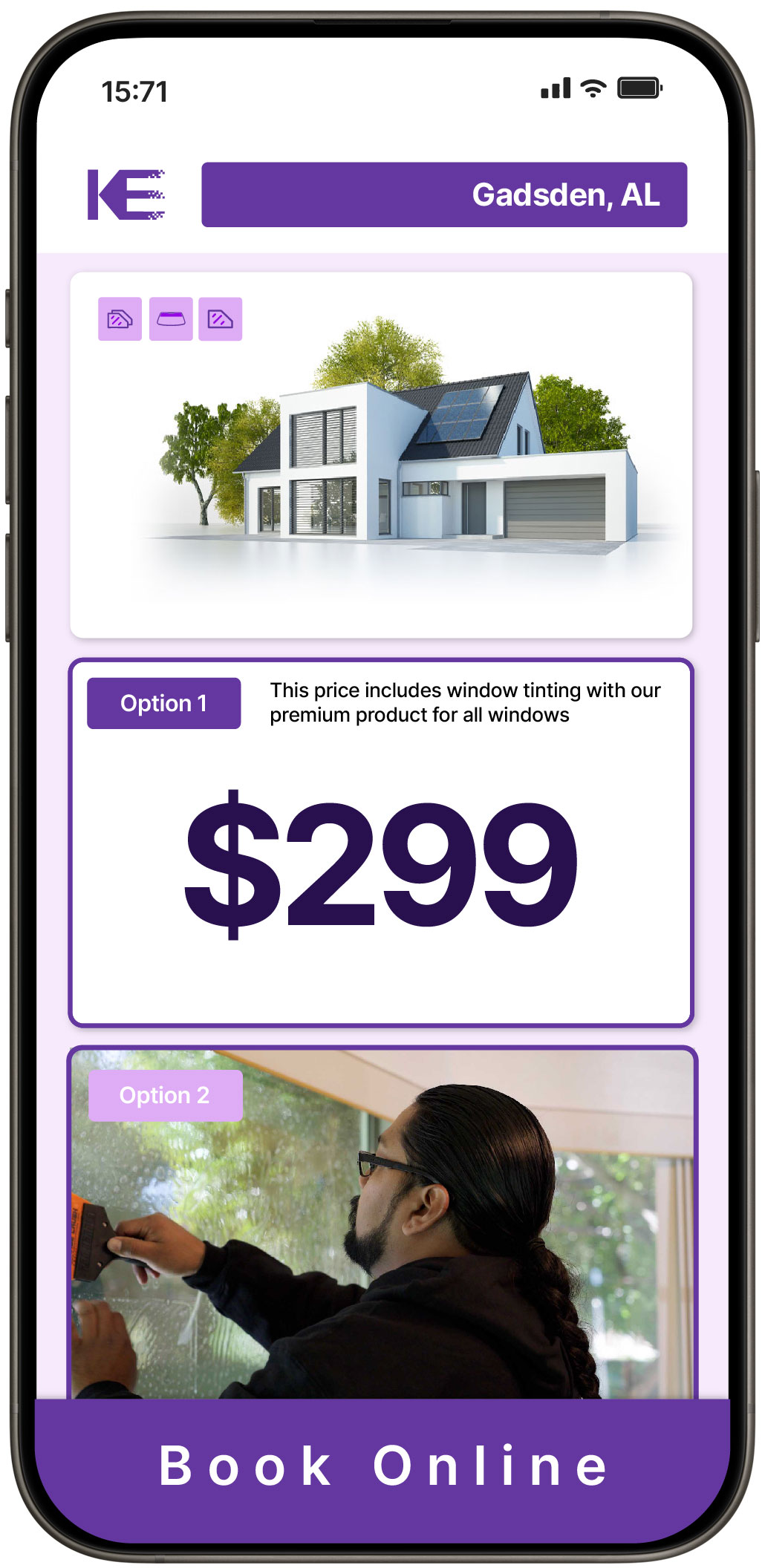 View Affordable Home Window Tinting Prices in Gadsden, Alabama