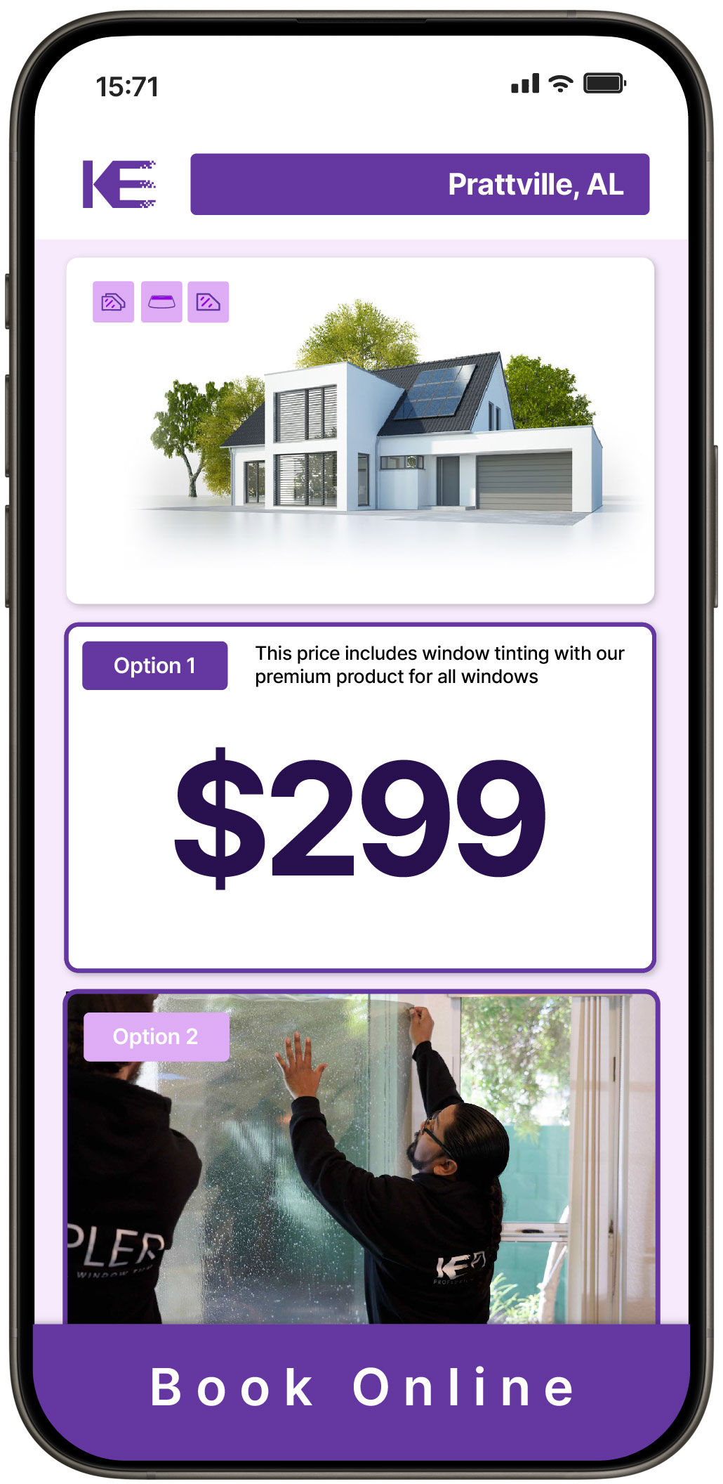 View Affordable Home Window Tinting Costs in Prattville, Alabama