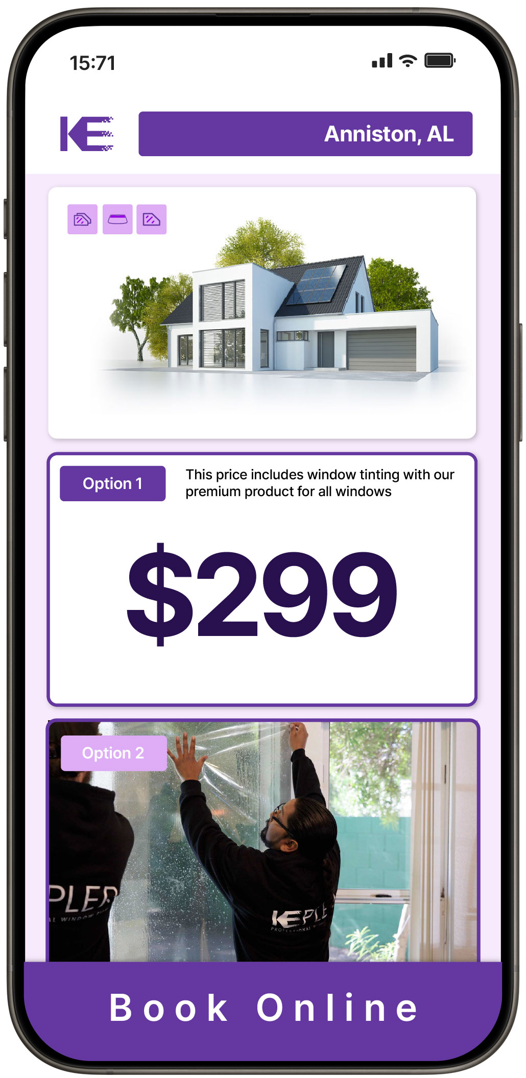 View Reasonable Home Window Tinting Prices in Anniston, Alabama