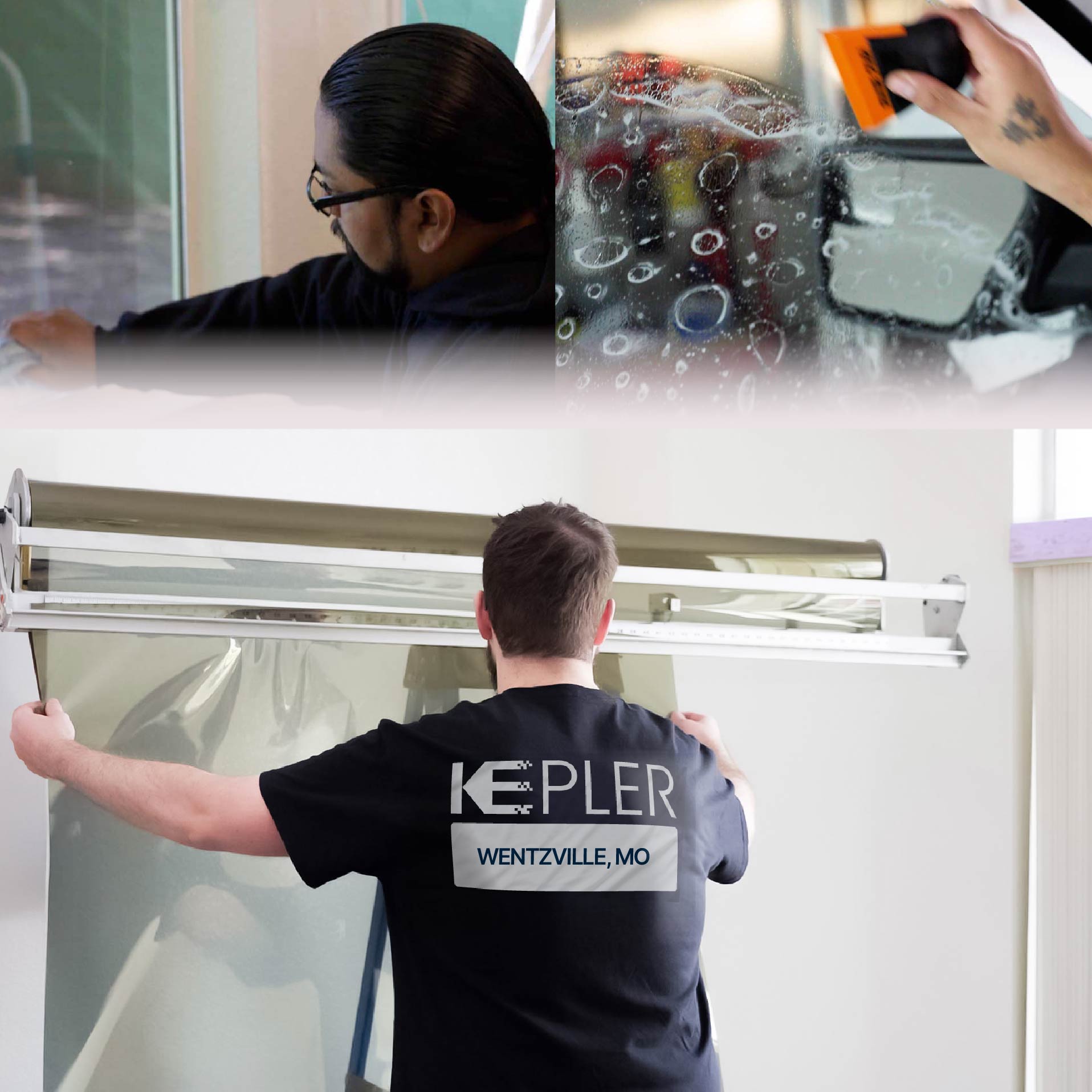 Kepler Specialist Installing Anti-Graffiti Film in Wentzville, Missouri