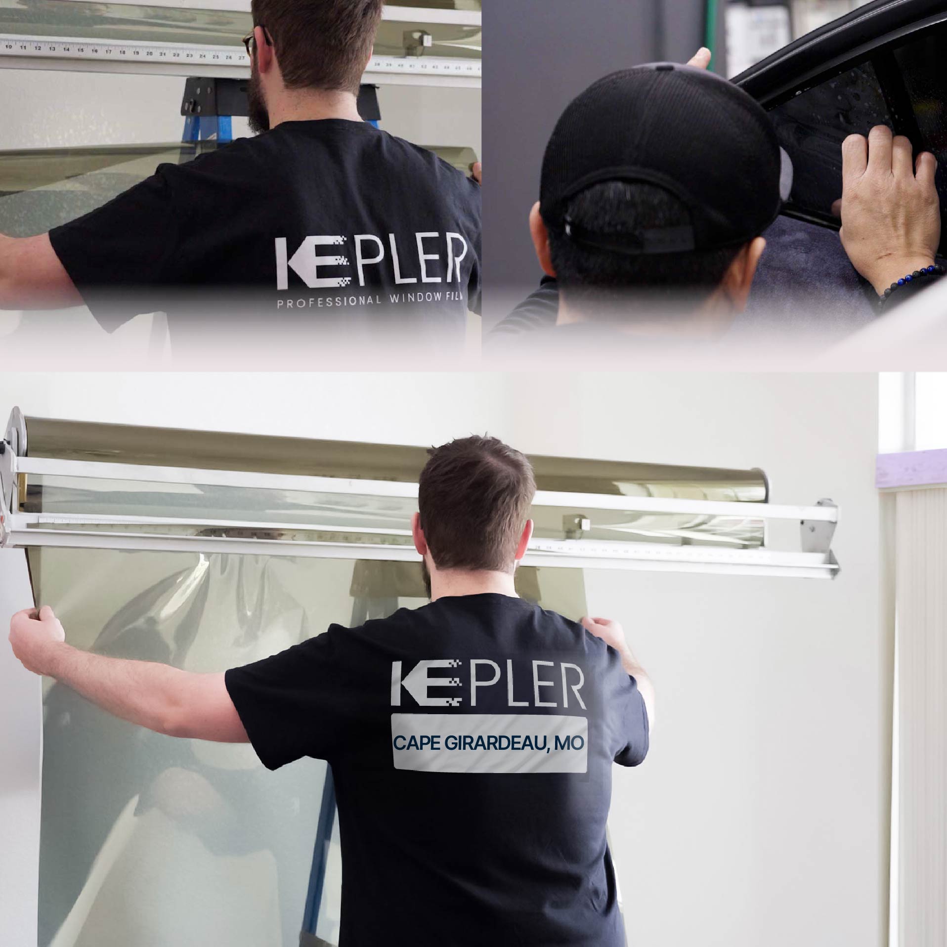 Kepler Specialist Installing Anti-Graffiti Film in Cape Girardeau, Missouri