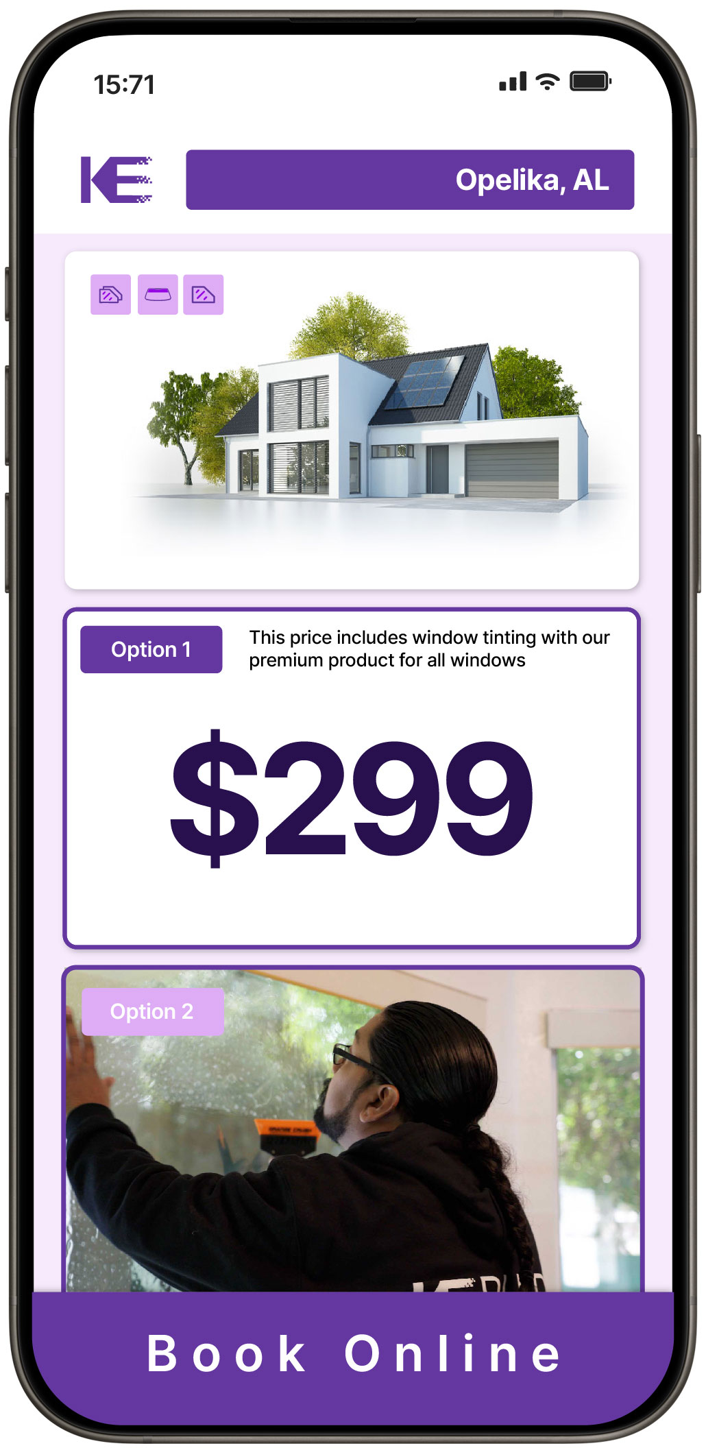 View Reasonable Home Window Tinting Prices in Opelika, Alabama