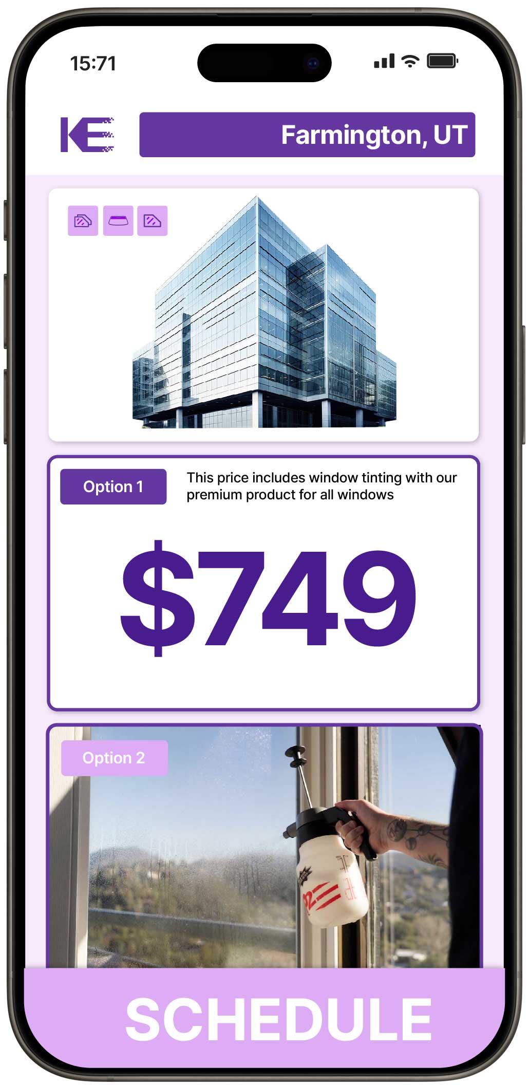 View Reasonable Safety and Security Window Film Prices in Farmington, Utah