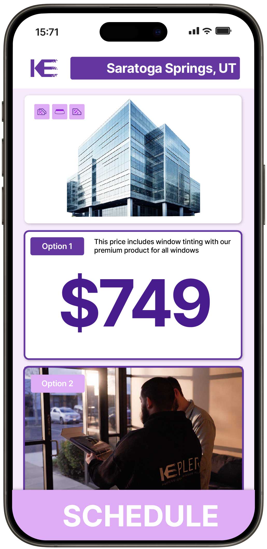 View Affordable Safety and Security Window Film Prices in Saratoga Springs, Utah