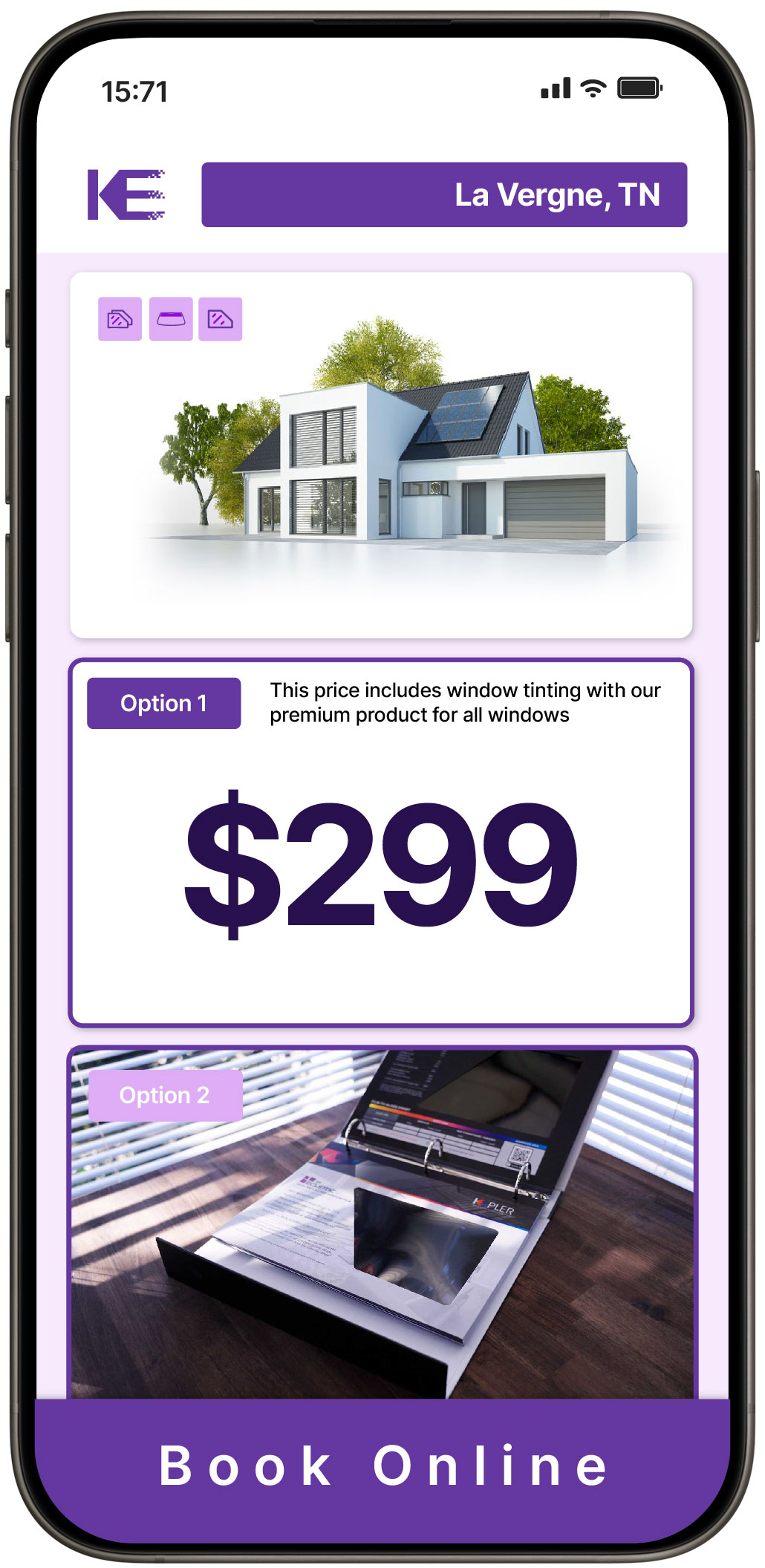 View Competitive Home Window Tinting Costs in La Vergne, Tennessee